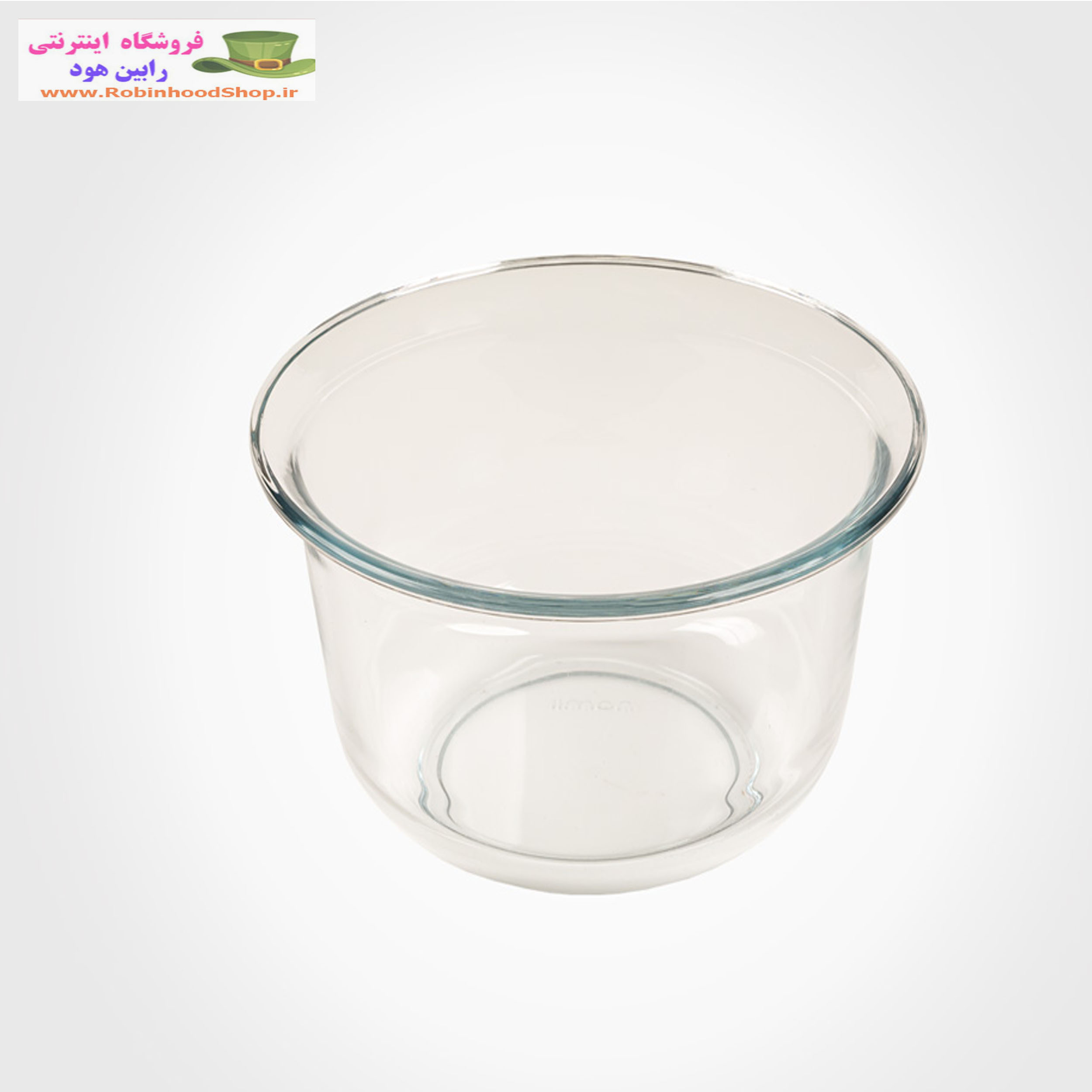 کاسه گرد شیشه ای بزرگ 4 لیتر - Image 2
