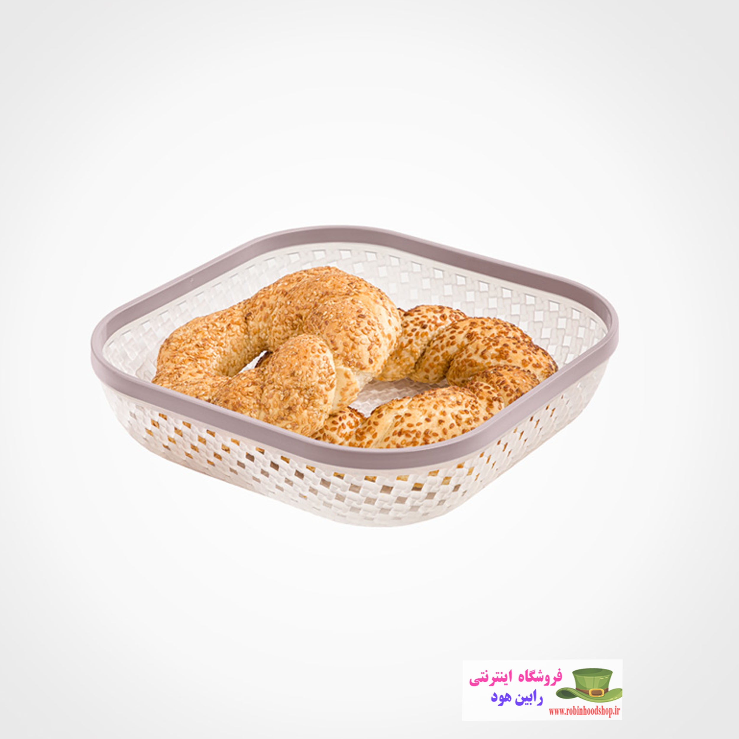 سبد نان بزرگ طرح بافت - Image 6