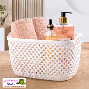 سبد مستطیل کوچک طرح بافت