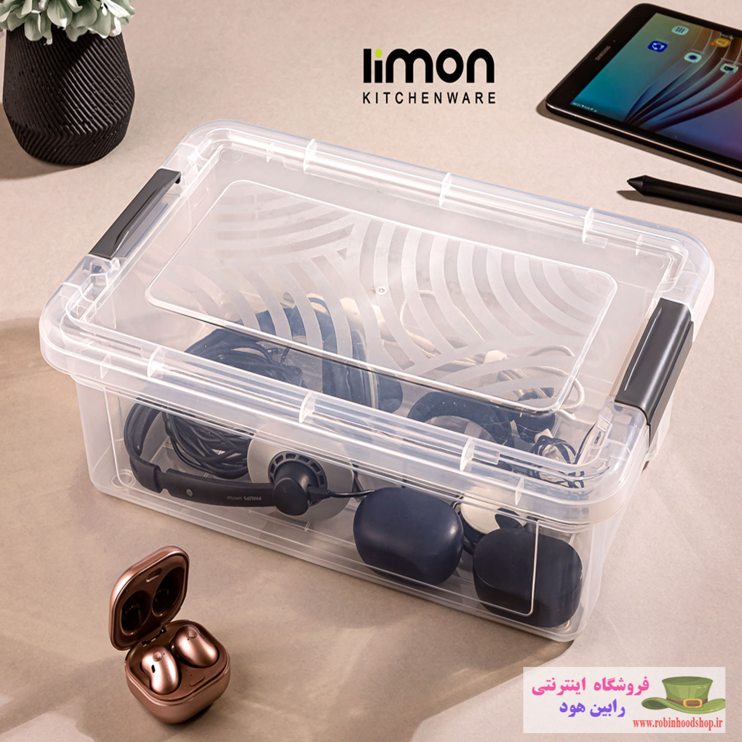 باکس مستطیل 6 لیتری