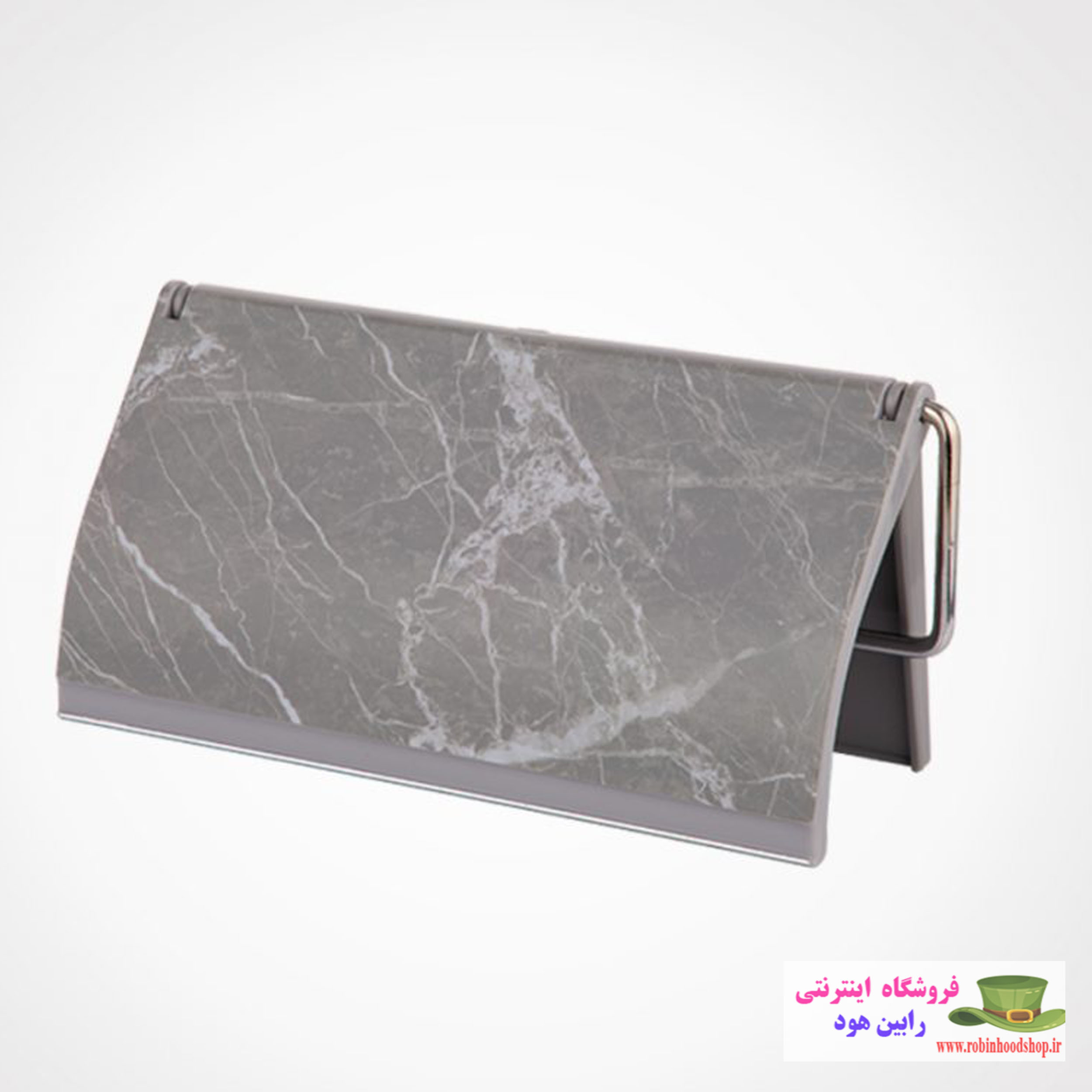 جا دستمال رولی دیواری کوچک طرح ماربل