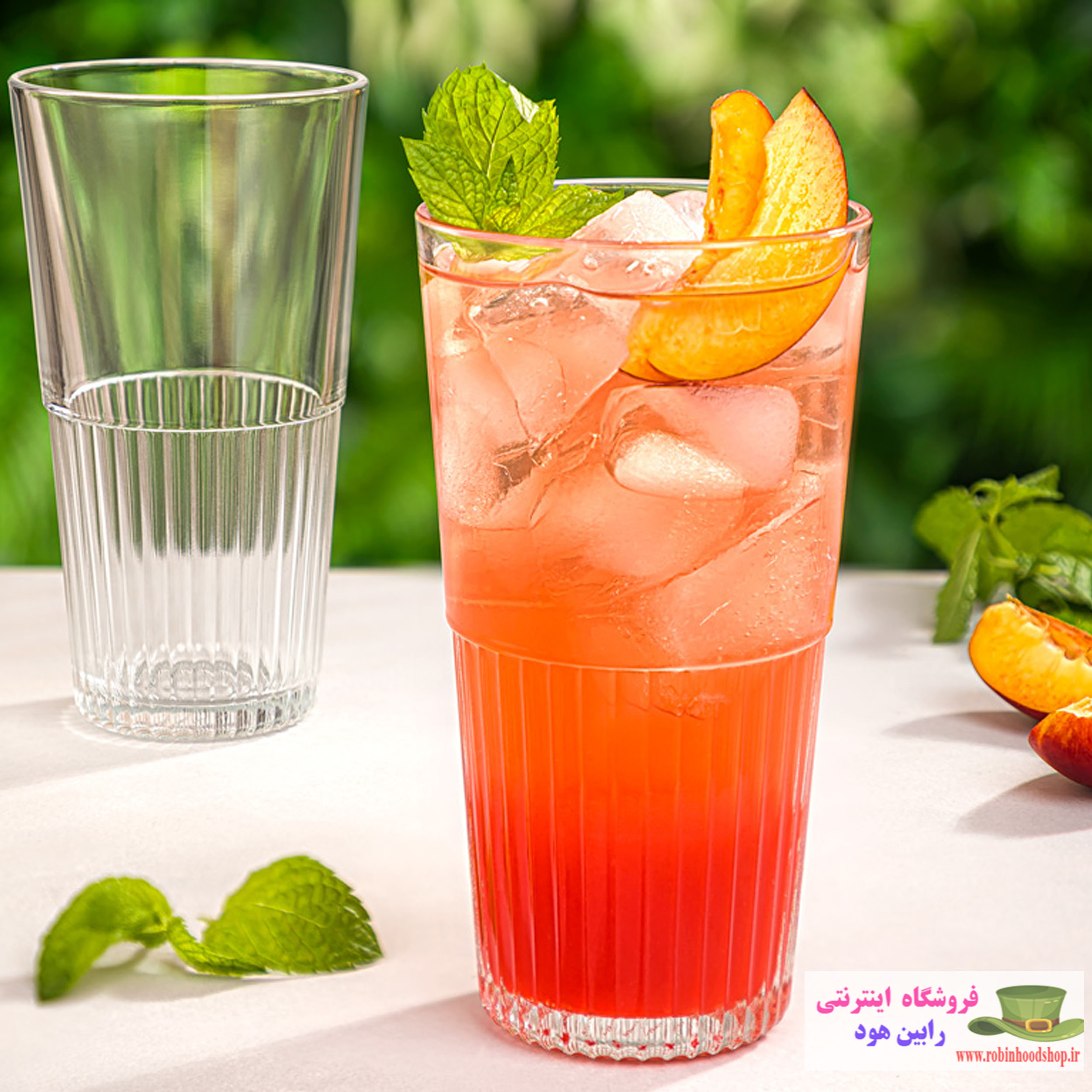 لیوان شیشه ای 500 سی سی