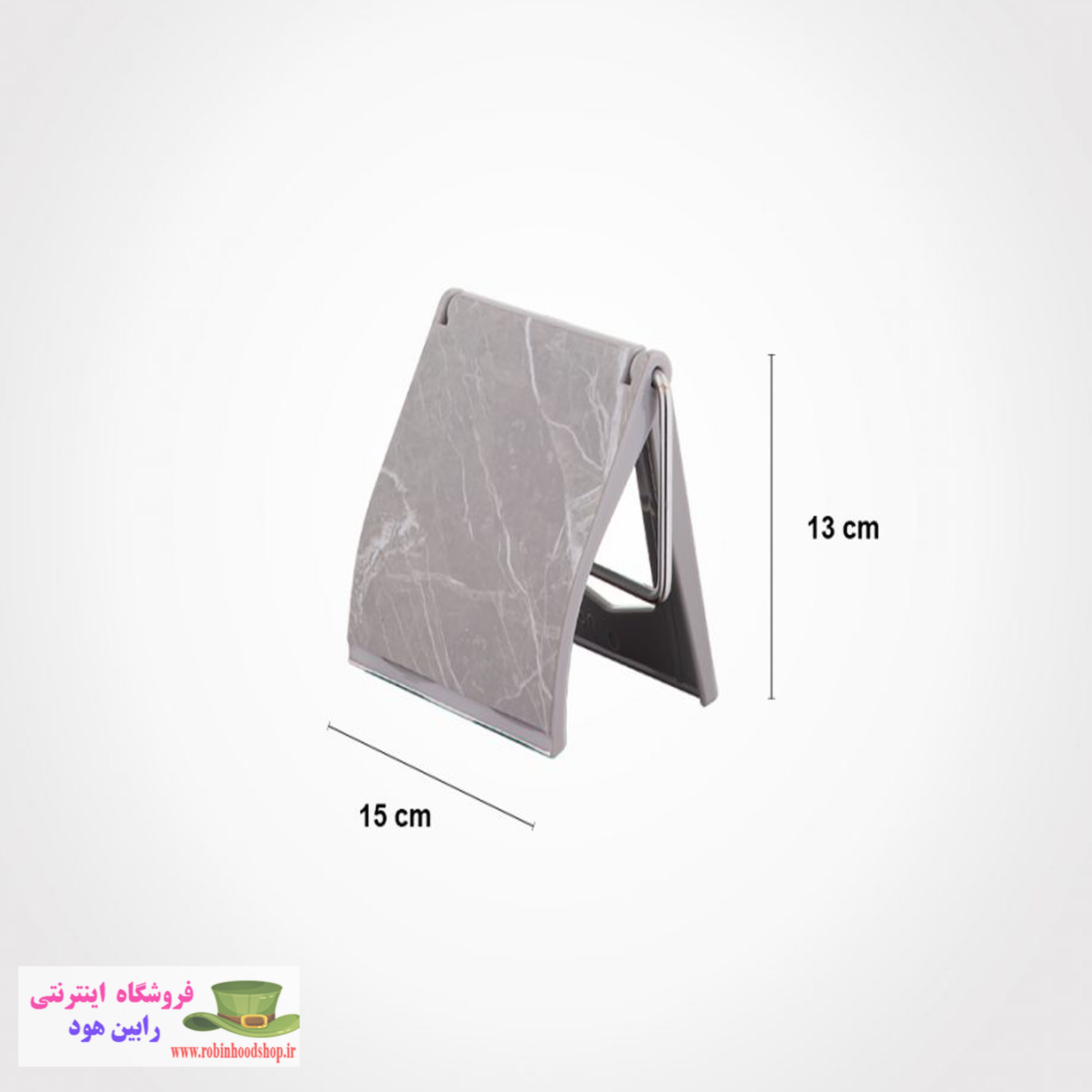 جا دستمال رولی دیواری کوچک طرح ماربل - Image 2