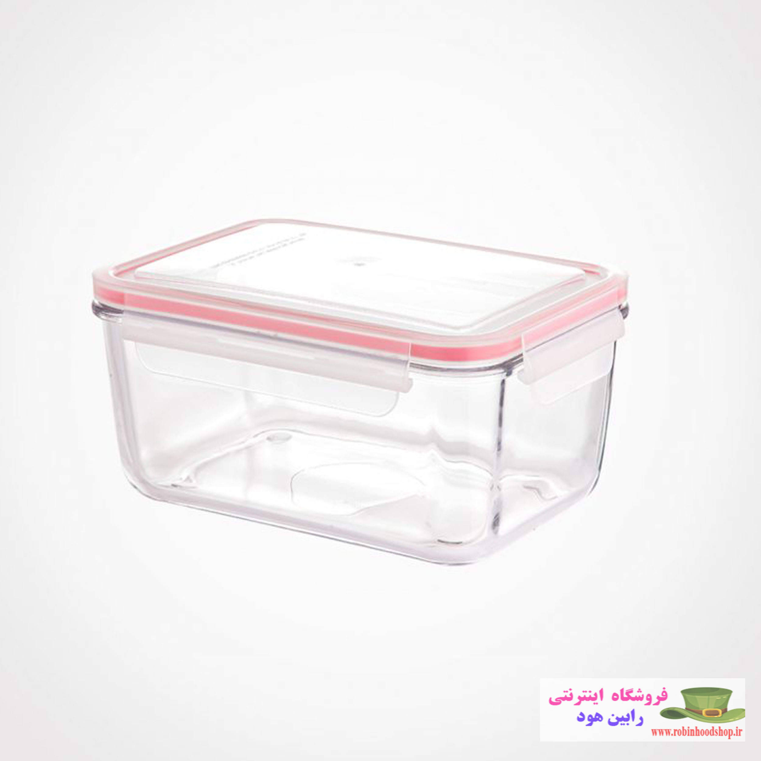 ظرف شیشه ای مستطیل 1.5 لیتر - Image 2