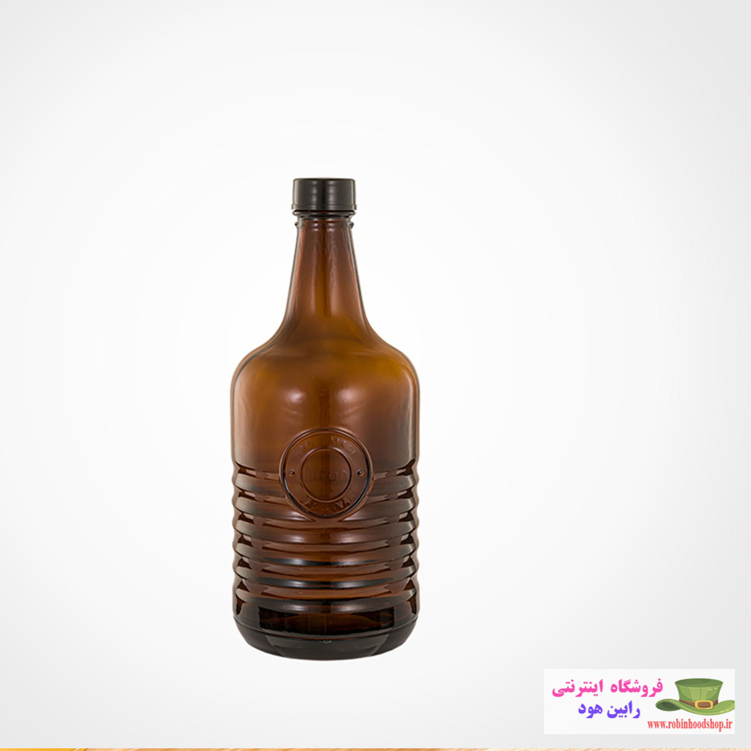 بطری روستیک قهوه ای 1.5 لیتر - Image 2