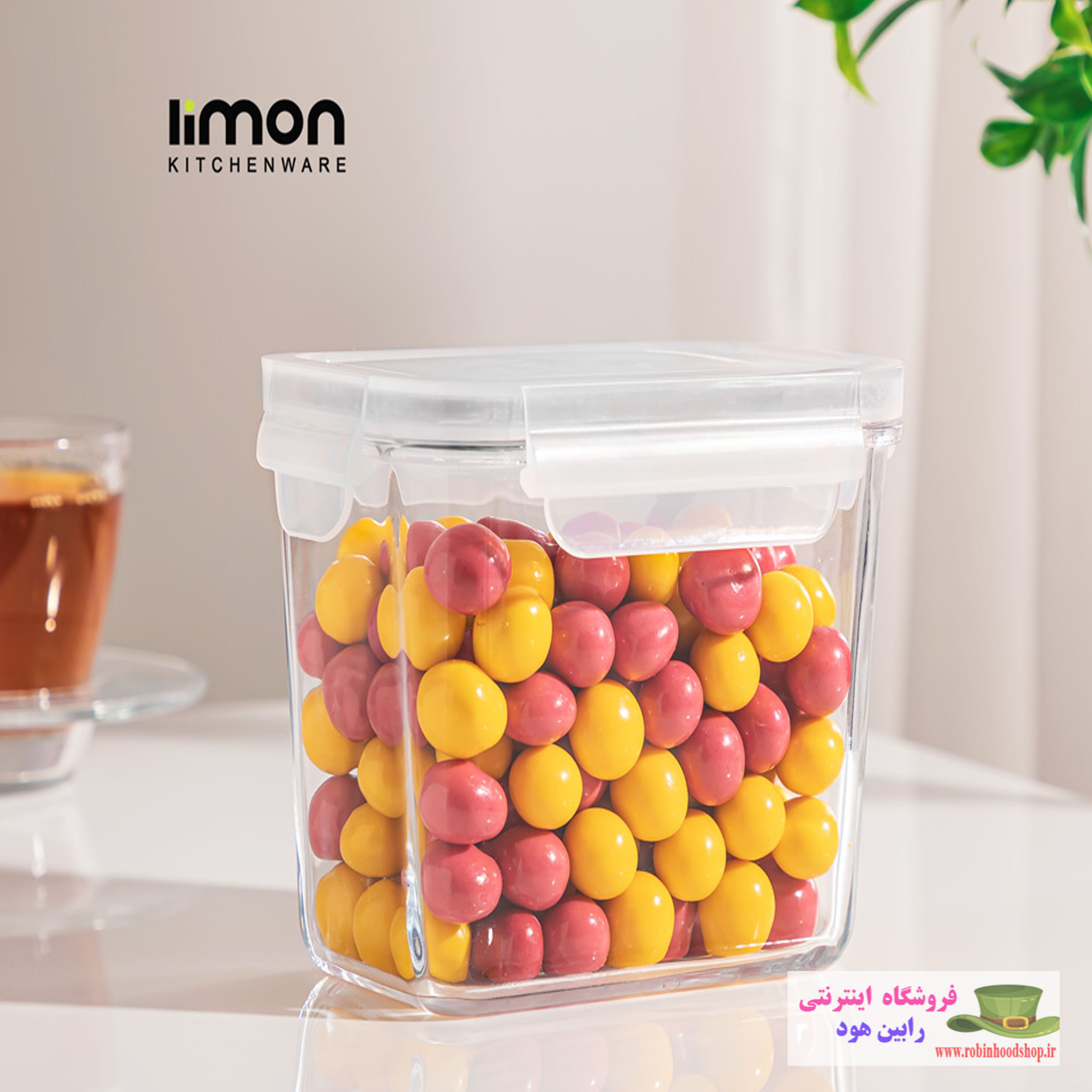 ظرف شیشه ای مستطیل 920 میلی لیتر - Image 2