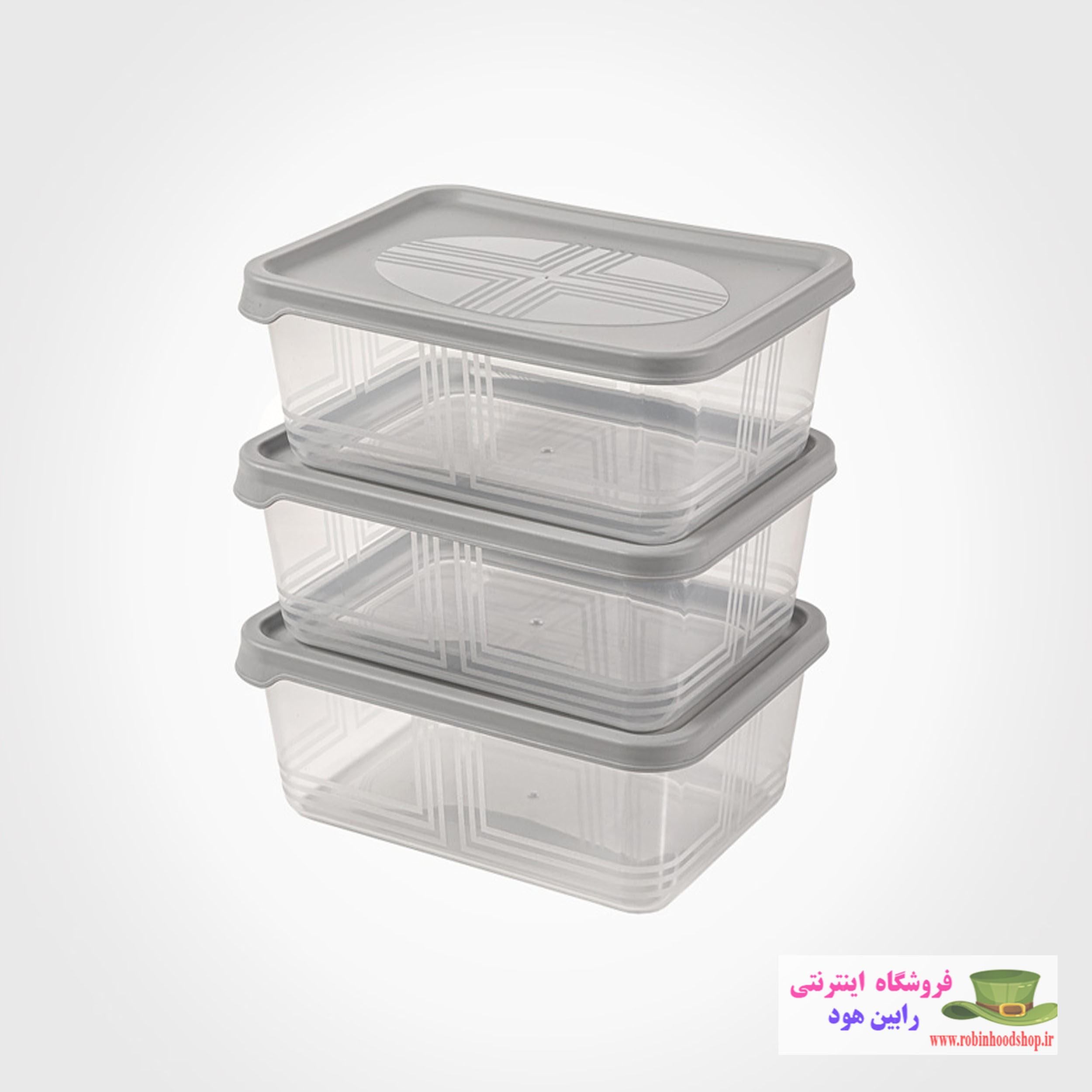 ظرف مستطیل 1.3 لیتر 3عددی - Image 2