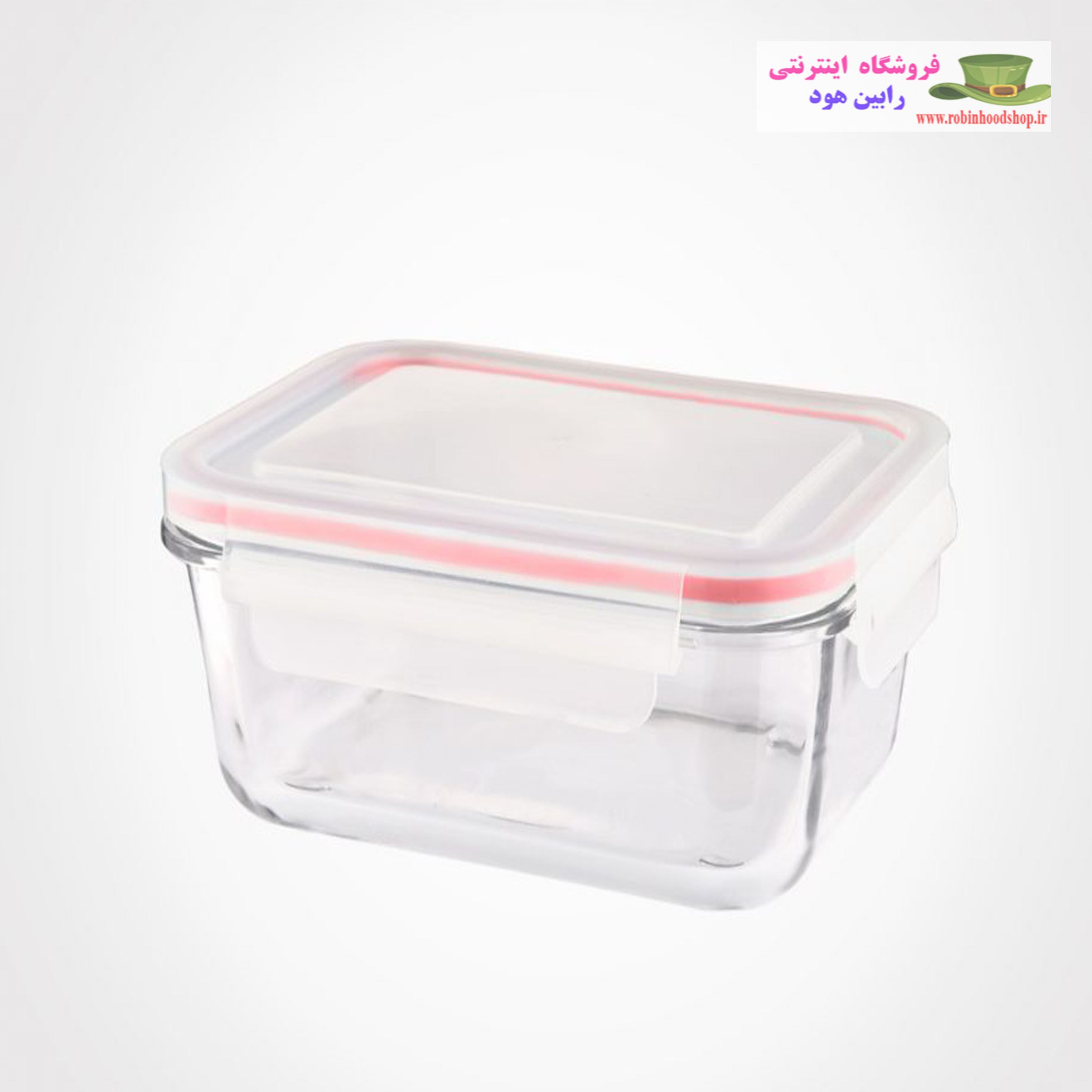 ظرف شیشه ای مستطیل 850 میلی لیتر - Image 3