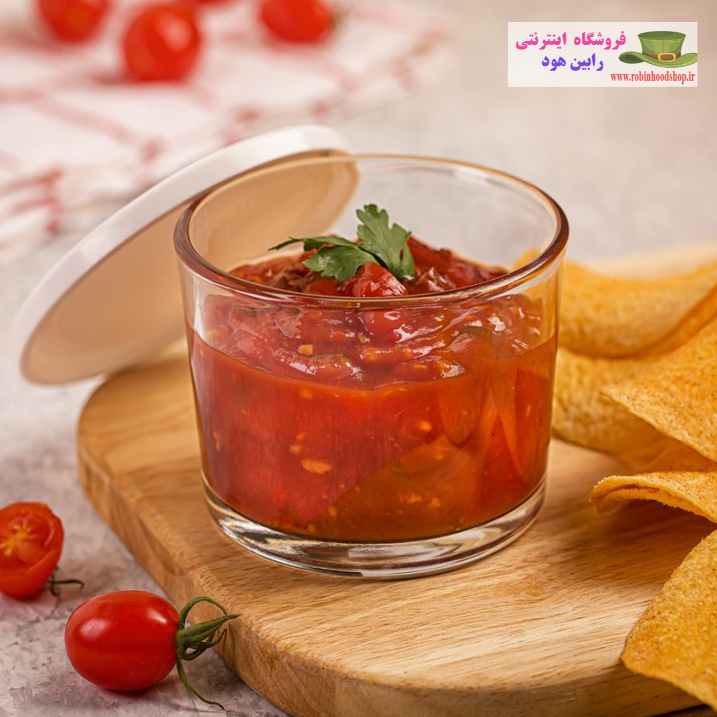پیاله شیشه ای 190 میلی لیتر دربدار - Image 3