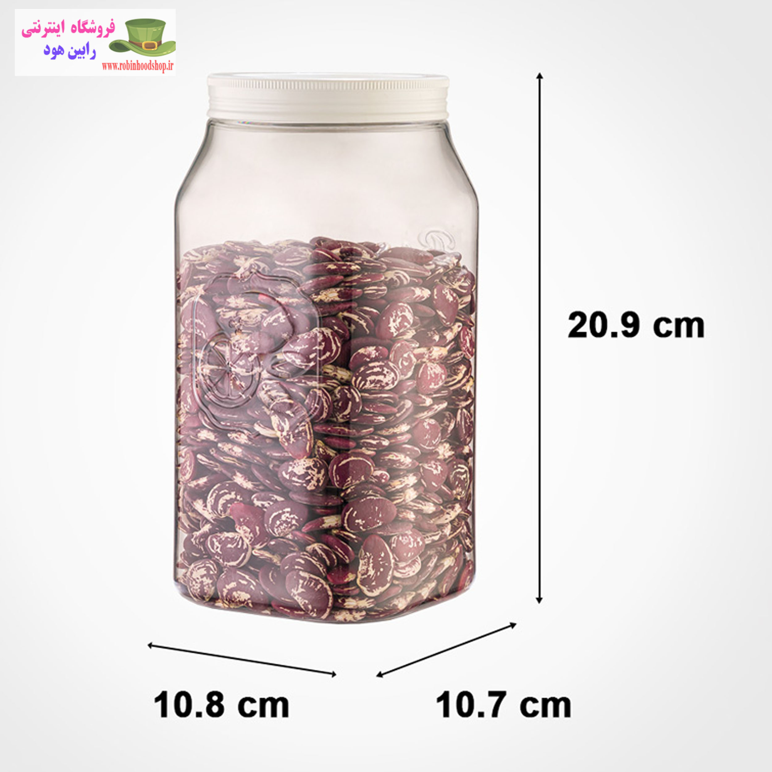 بانکه پت چهارگوش 1.8 میلی لیتر - Image 3