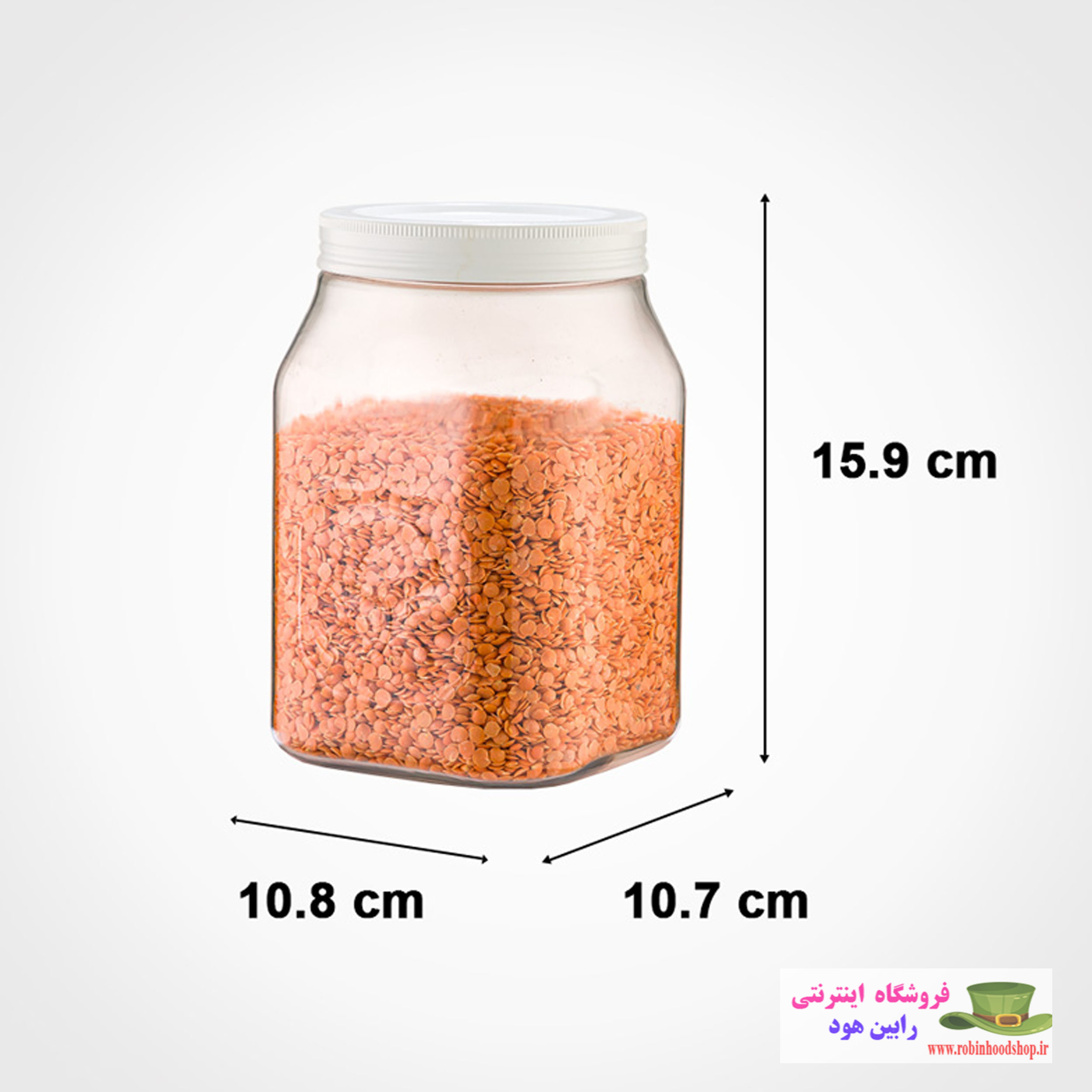 بانکه پت چهارگوش 1.3 میلی لیتر - Image 3