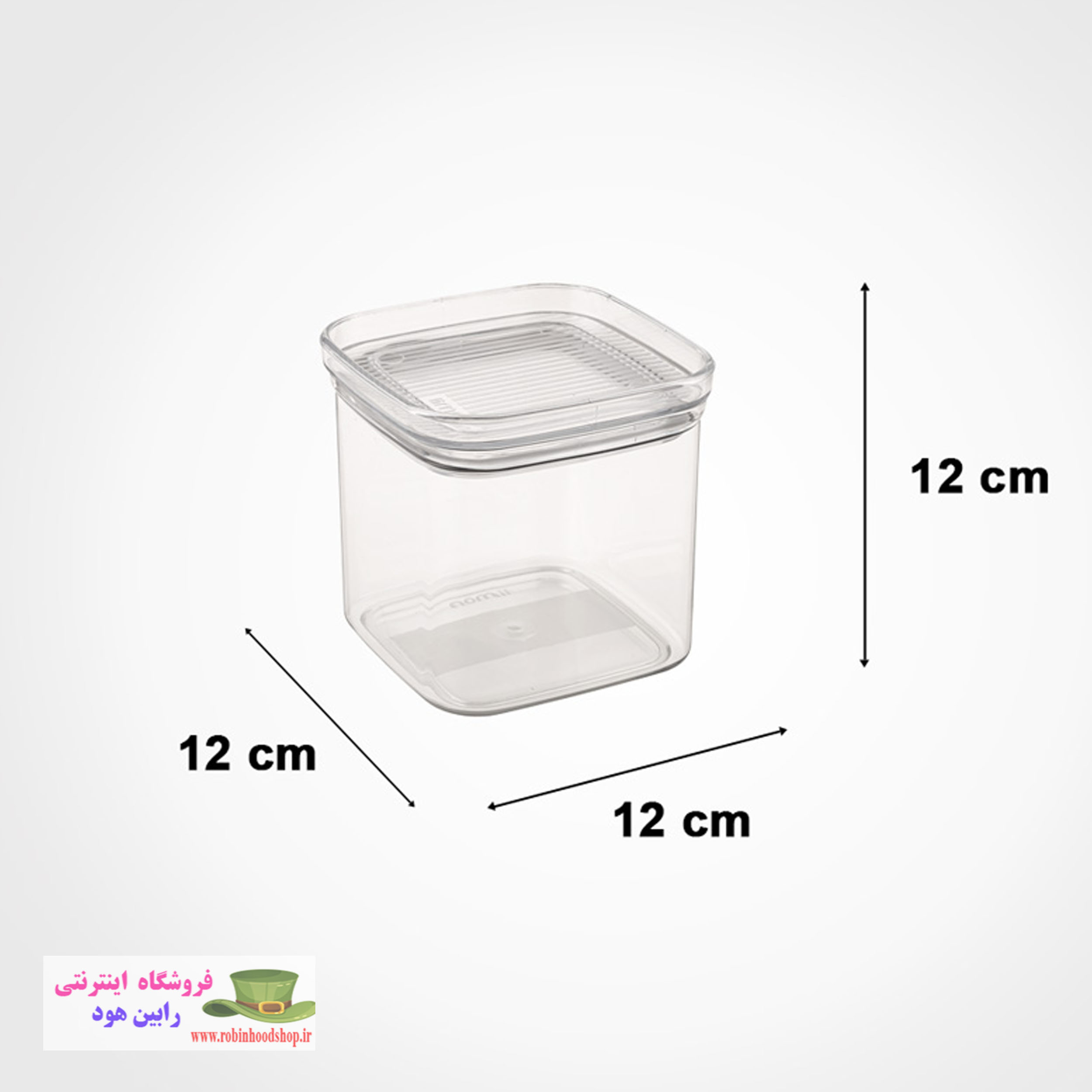 بانکه مربع رویال درب شفاف 3 - Image 3