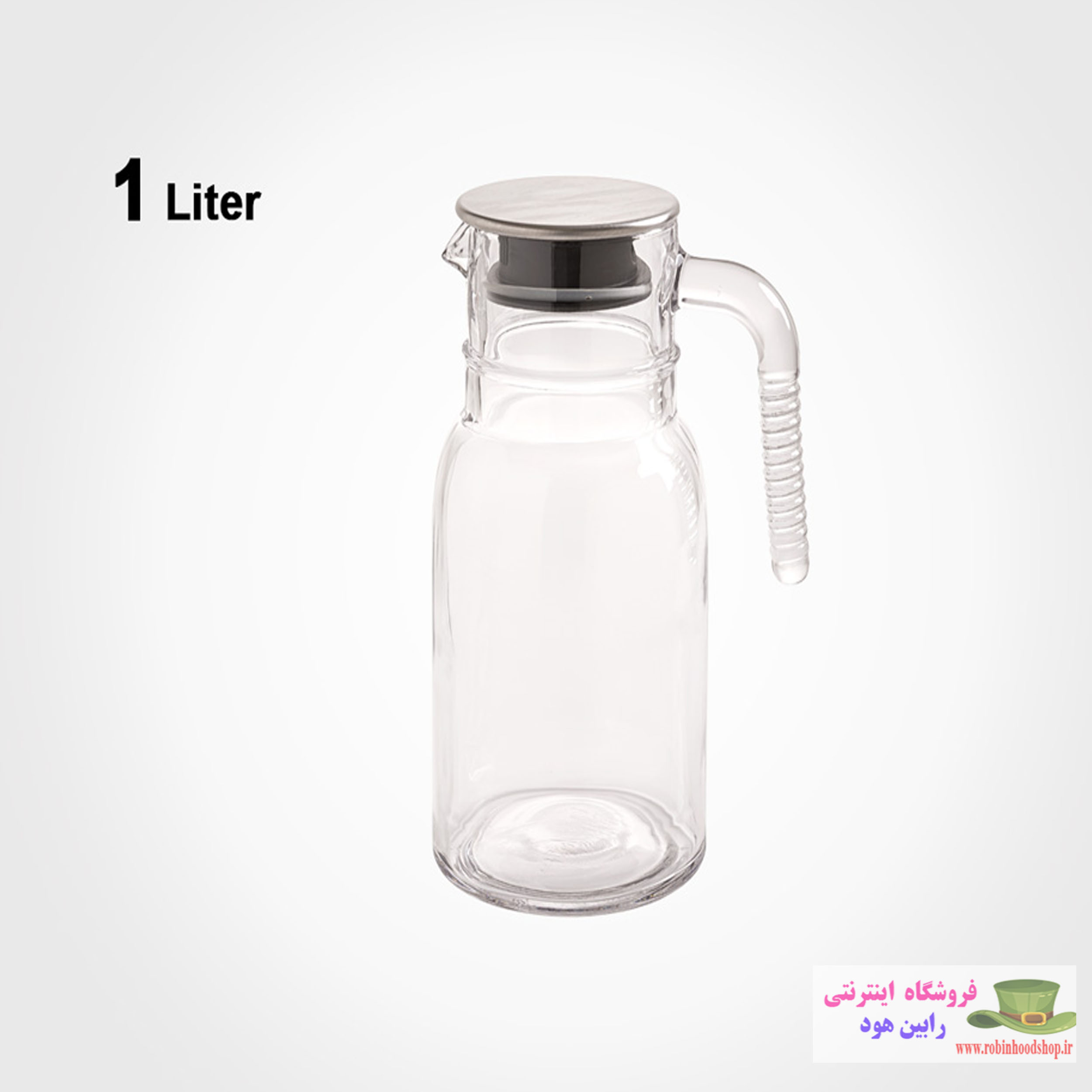 پارچ 1 لیتر درب استیل - Image 3