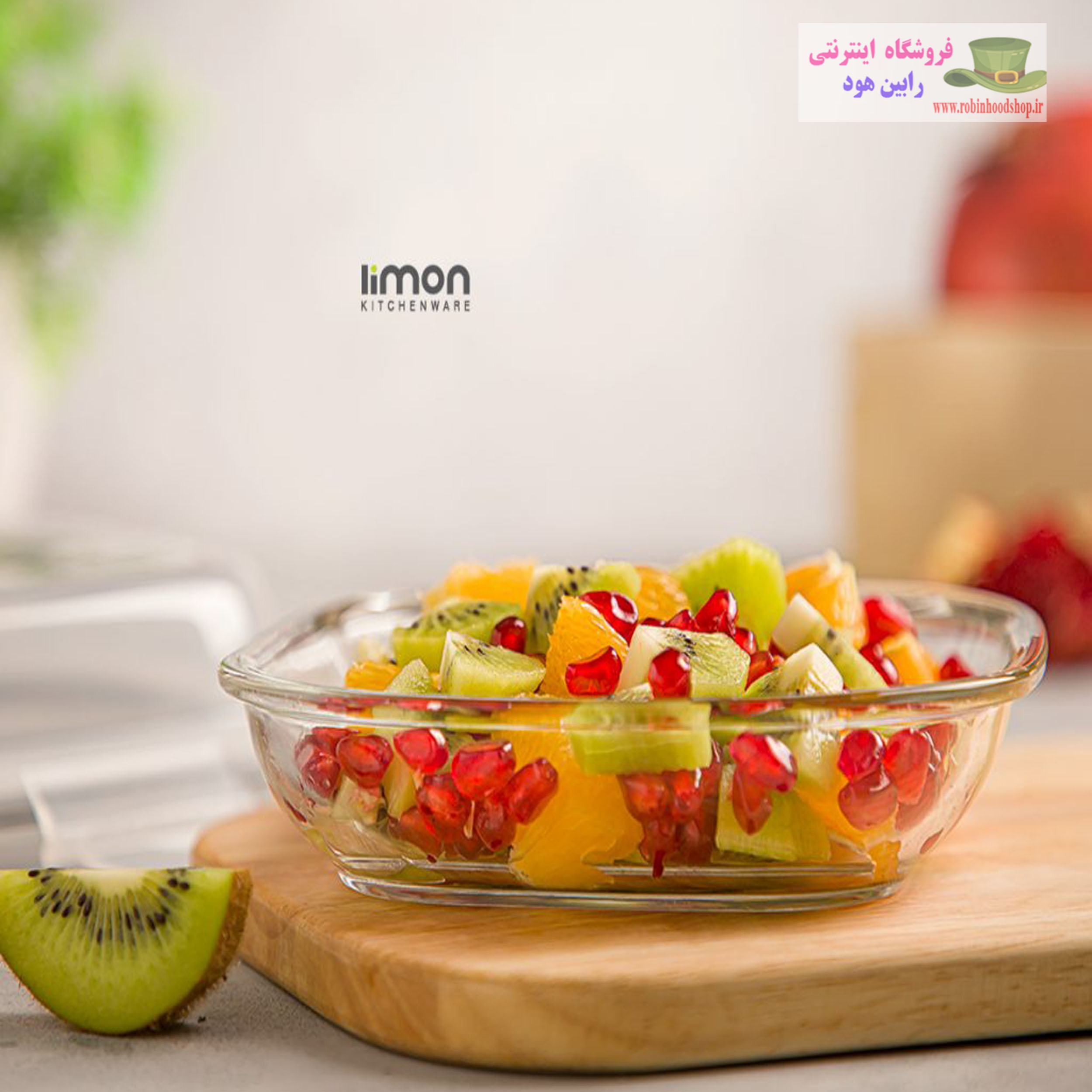 ظروف شیشه ای سرو و نگهداری دربدار 520 میلی لیتر - Image 4