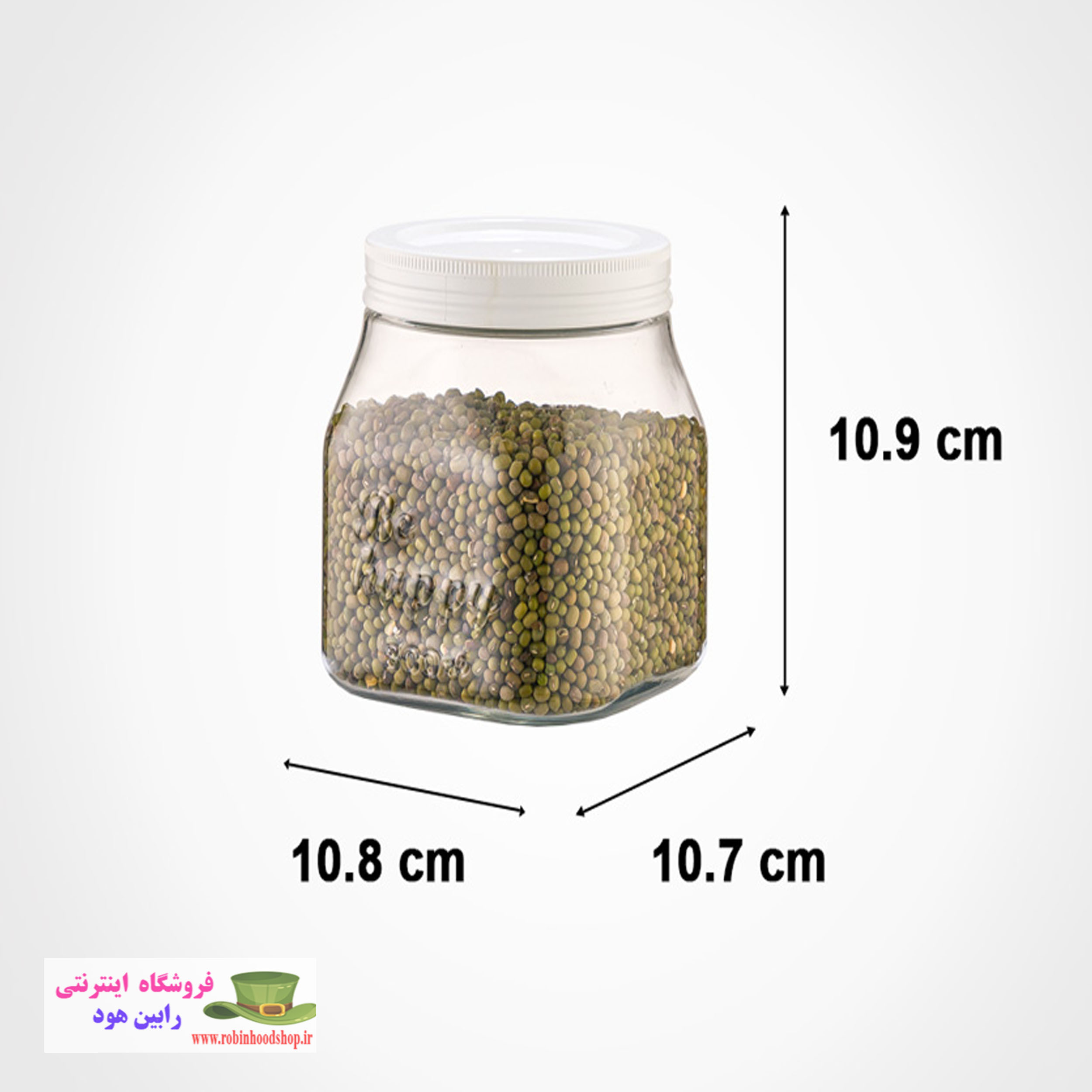 بانکه پت چهارگوش 800 میلی لیتر - Image 3