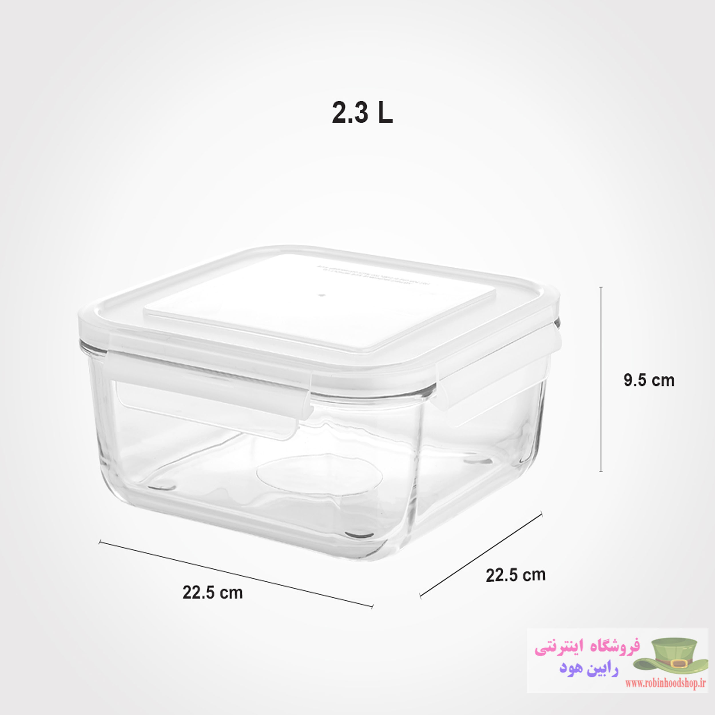 ظرف شیشه ای 6 پارچه - Image 4