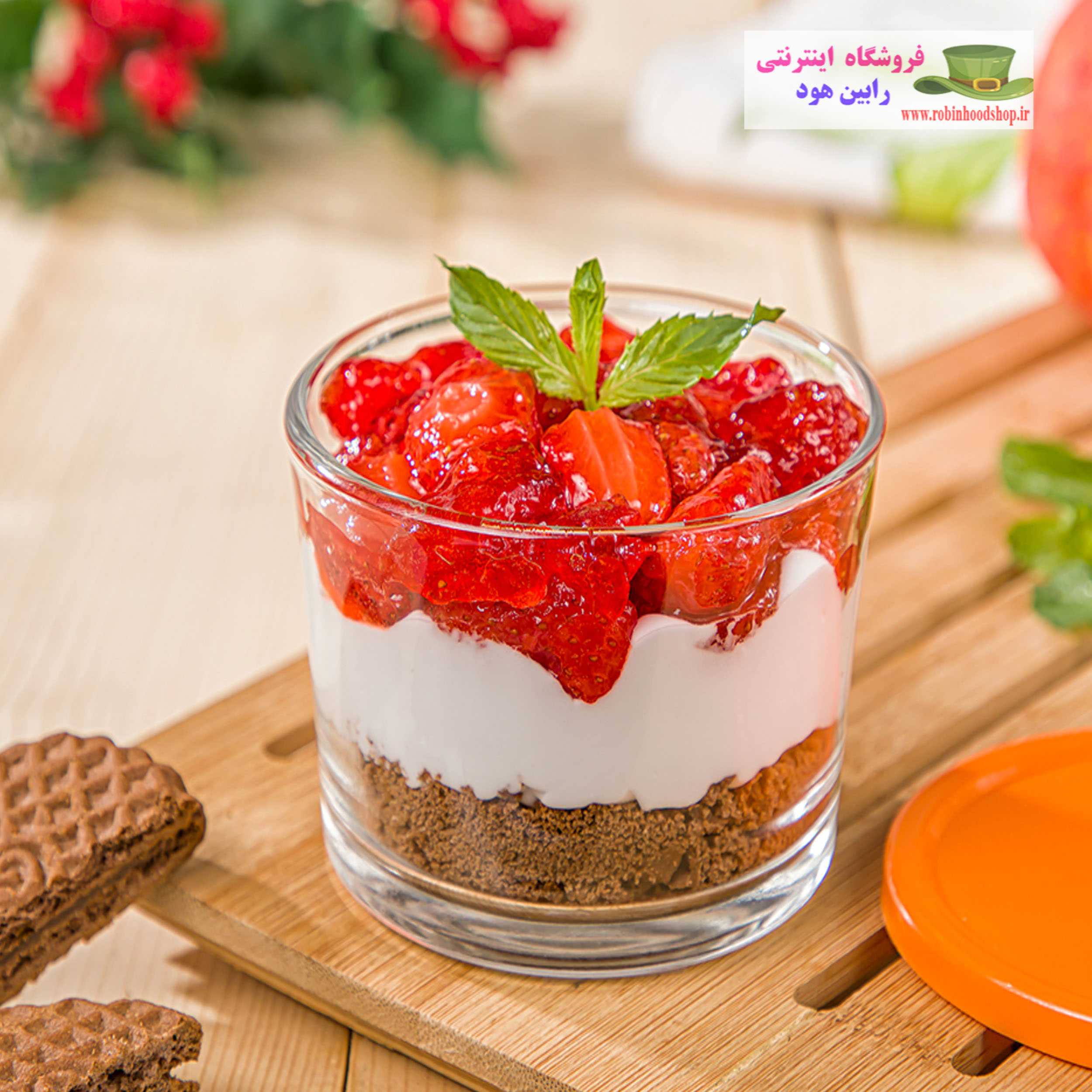 پیاله شیشه ای 190 میلی لیتر دربدار - Image 5
