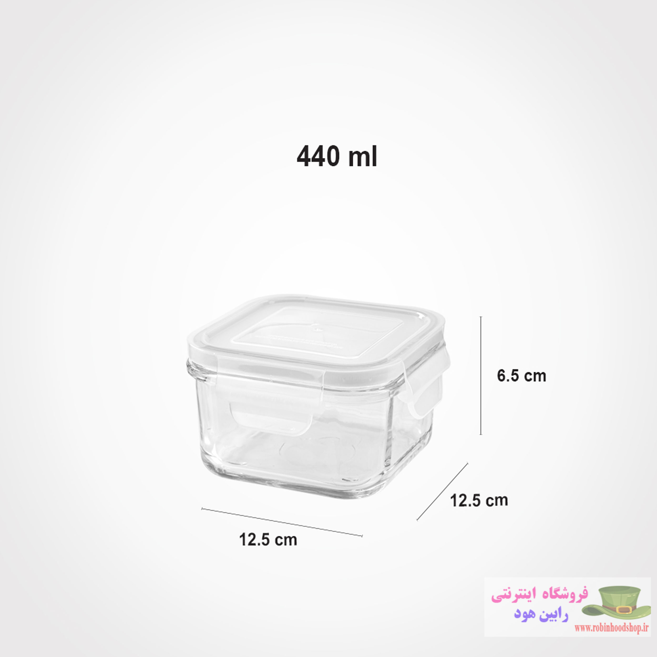 ظرف شیشه ای 6 پارچه - Image 6
