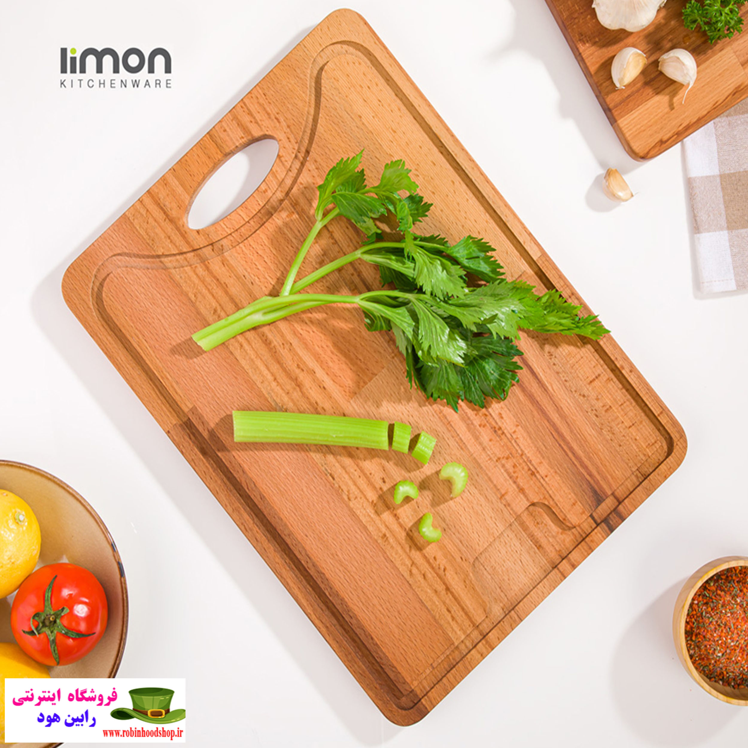 تخته برش چوبی بزرگ
