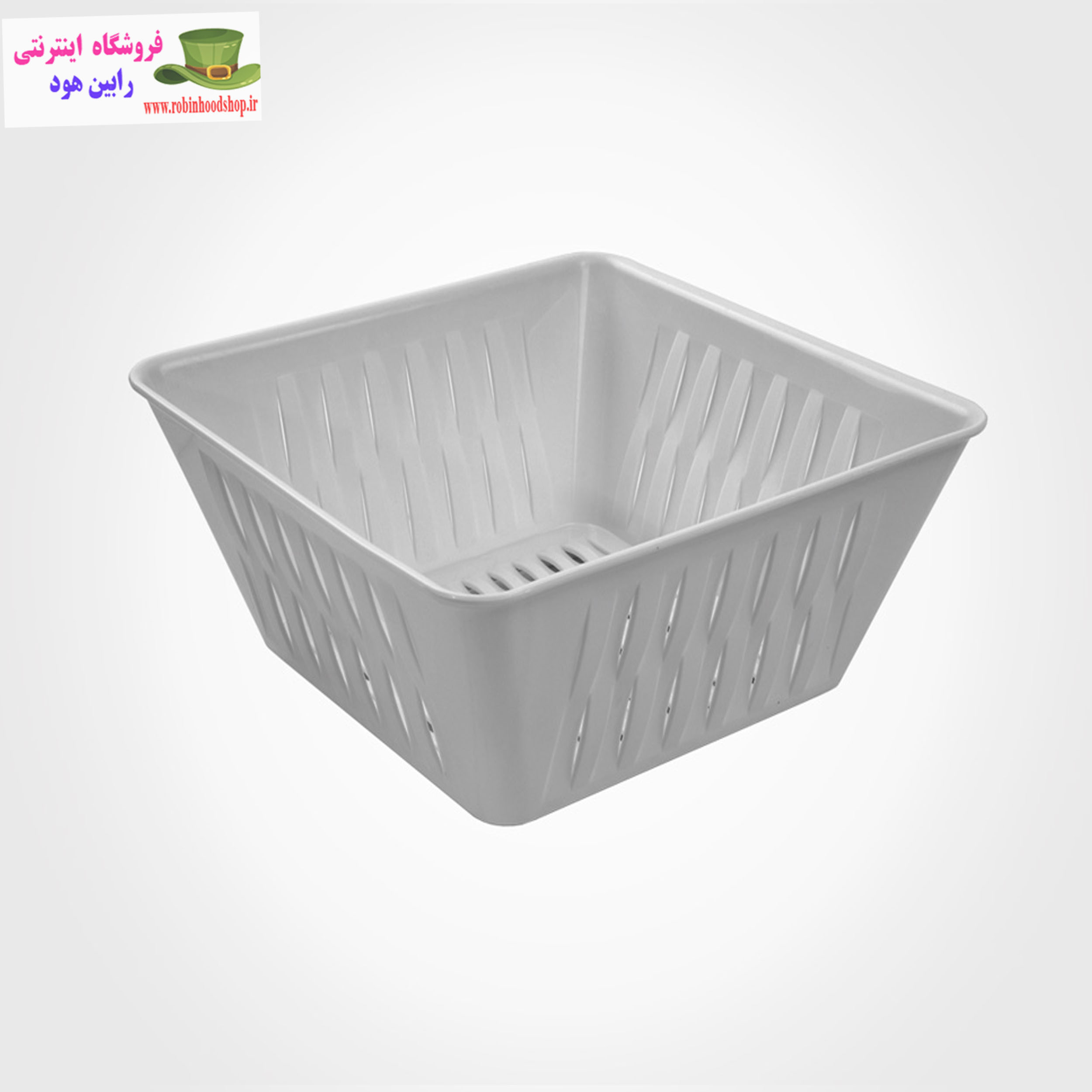 سبد چهارگوش طرح بامبو بزرگ