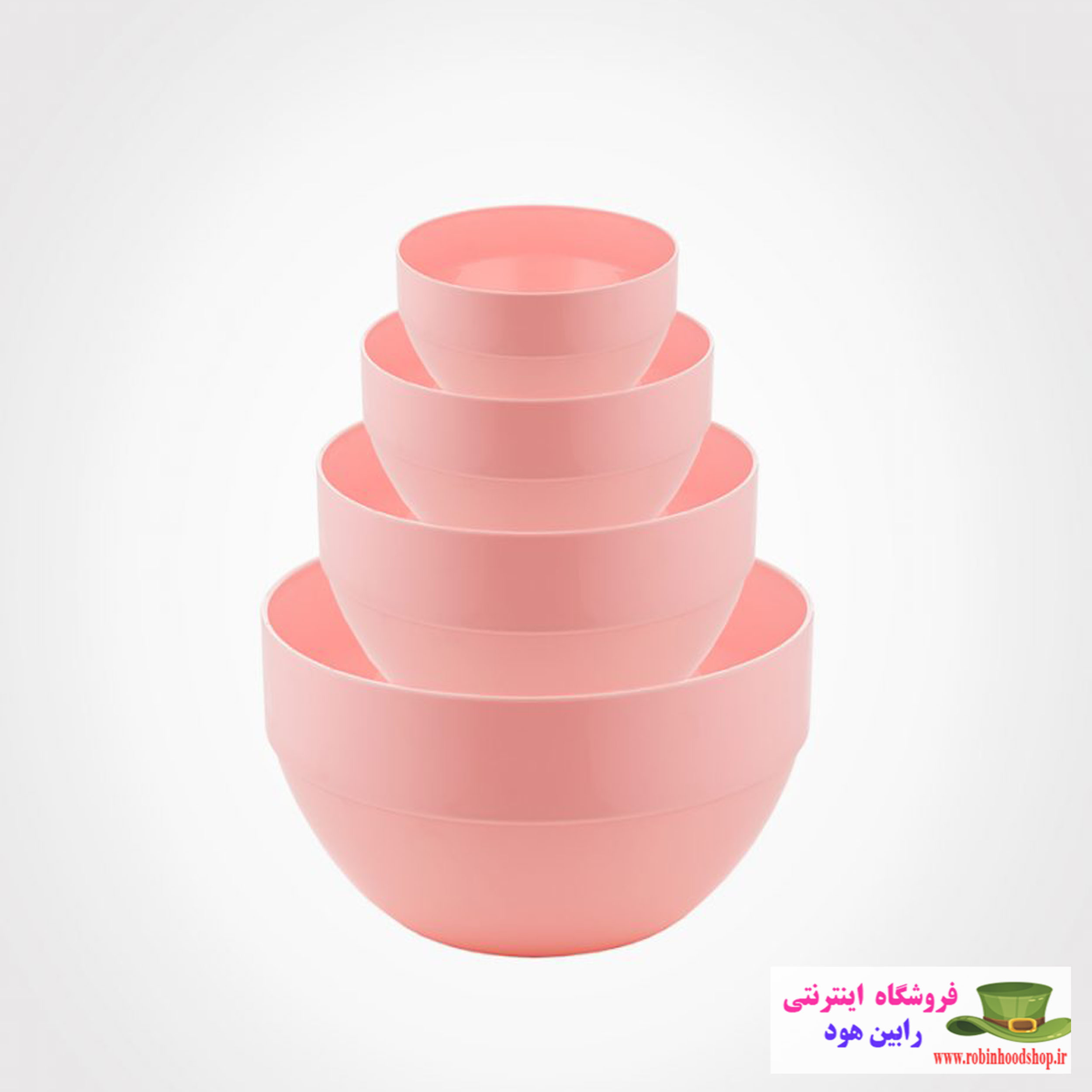 ست کاسه گرد چهار سایز