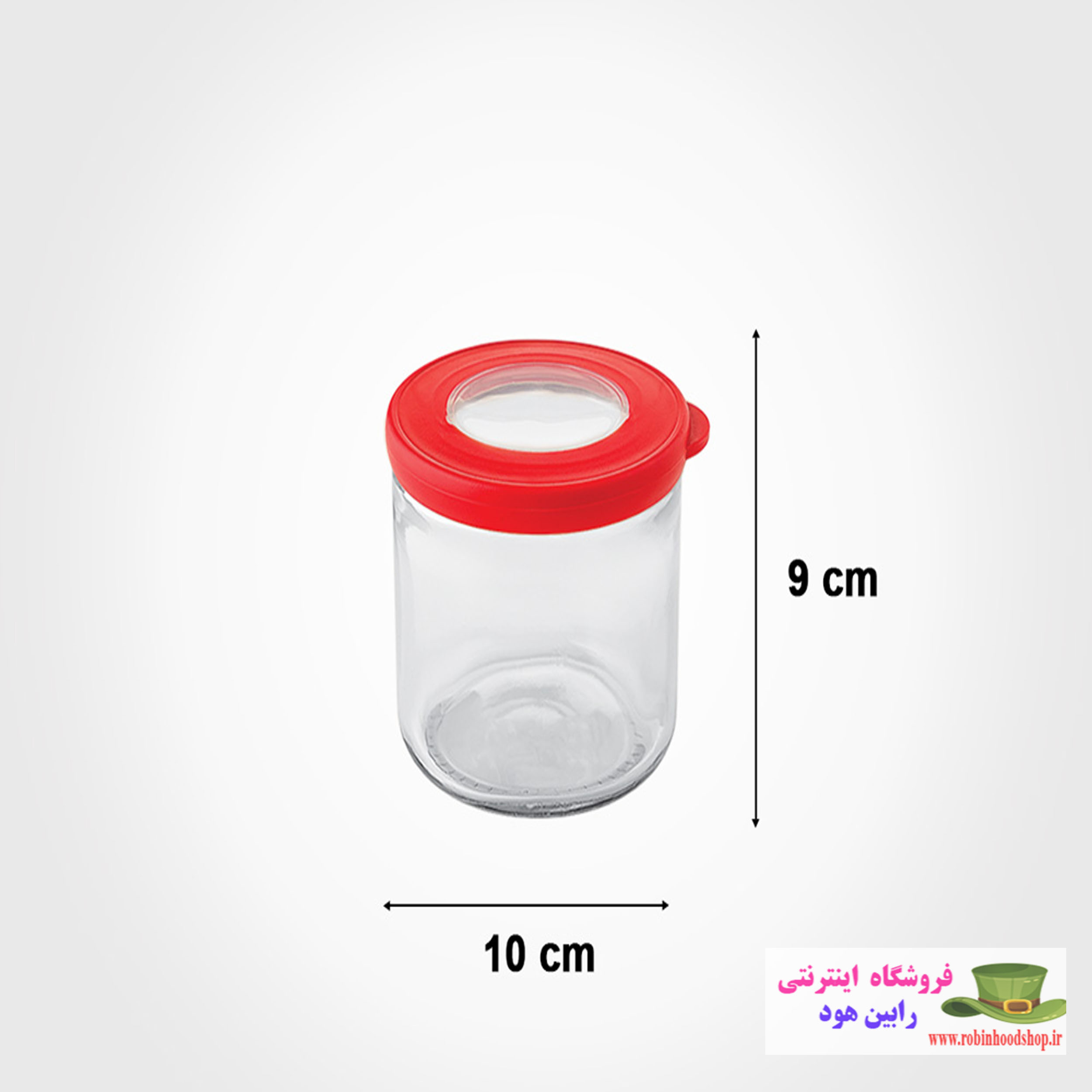 بانکه شیشه ای 420 میلی لیتر - Image 2