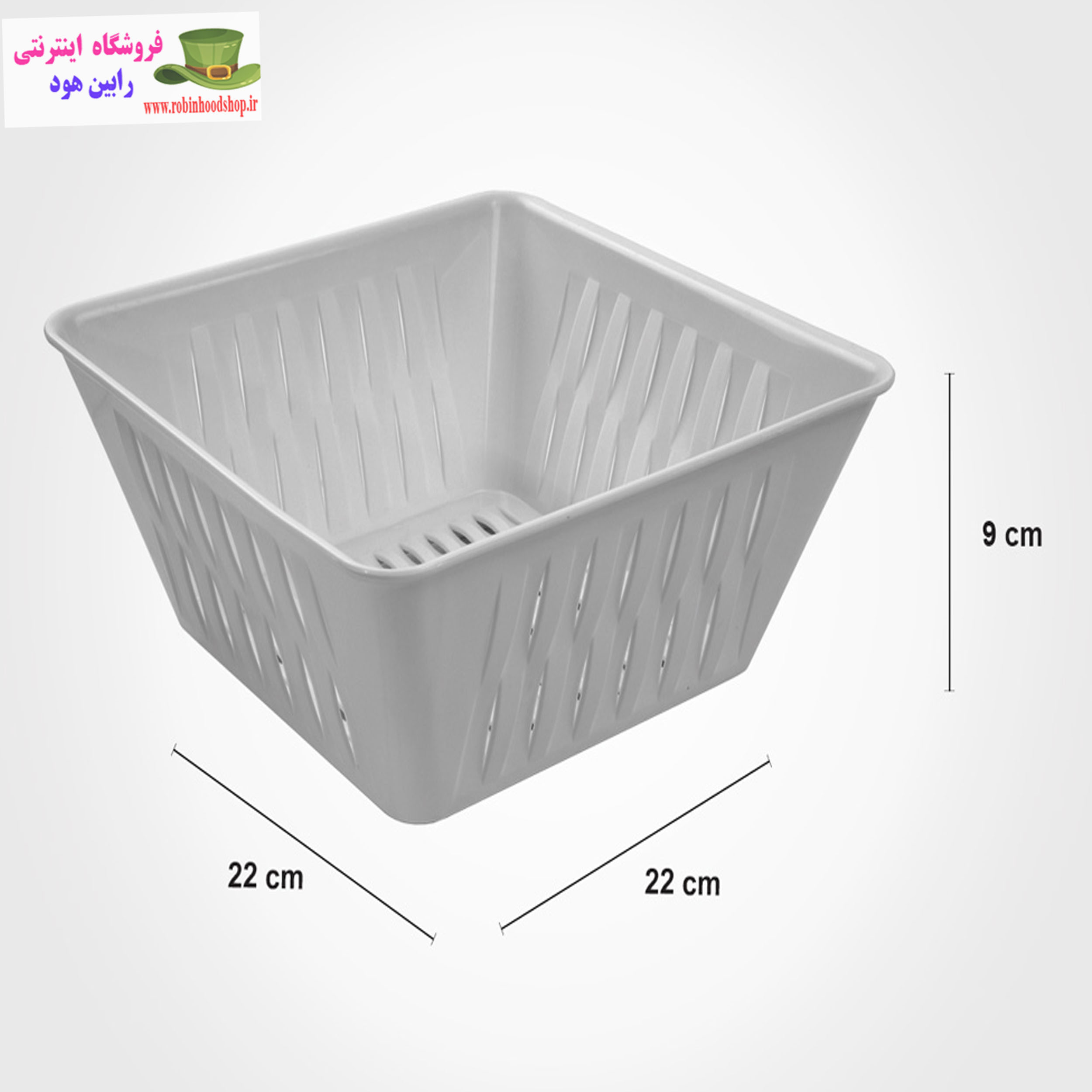 سبد چهارگوش طرح بامبو بزرگ - Image 2