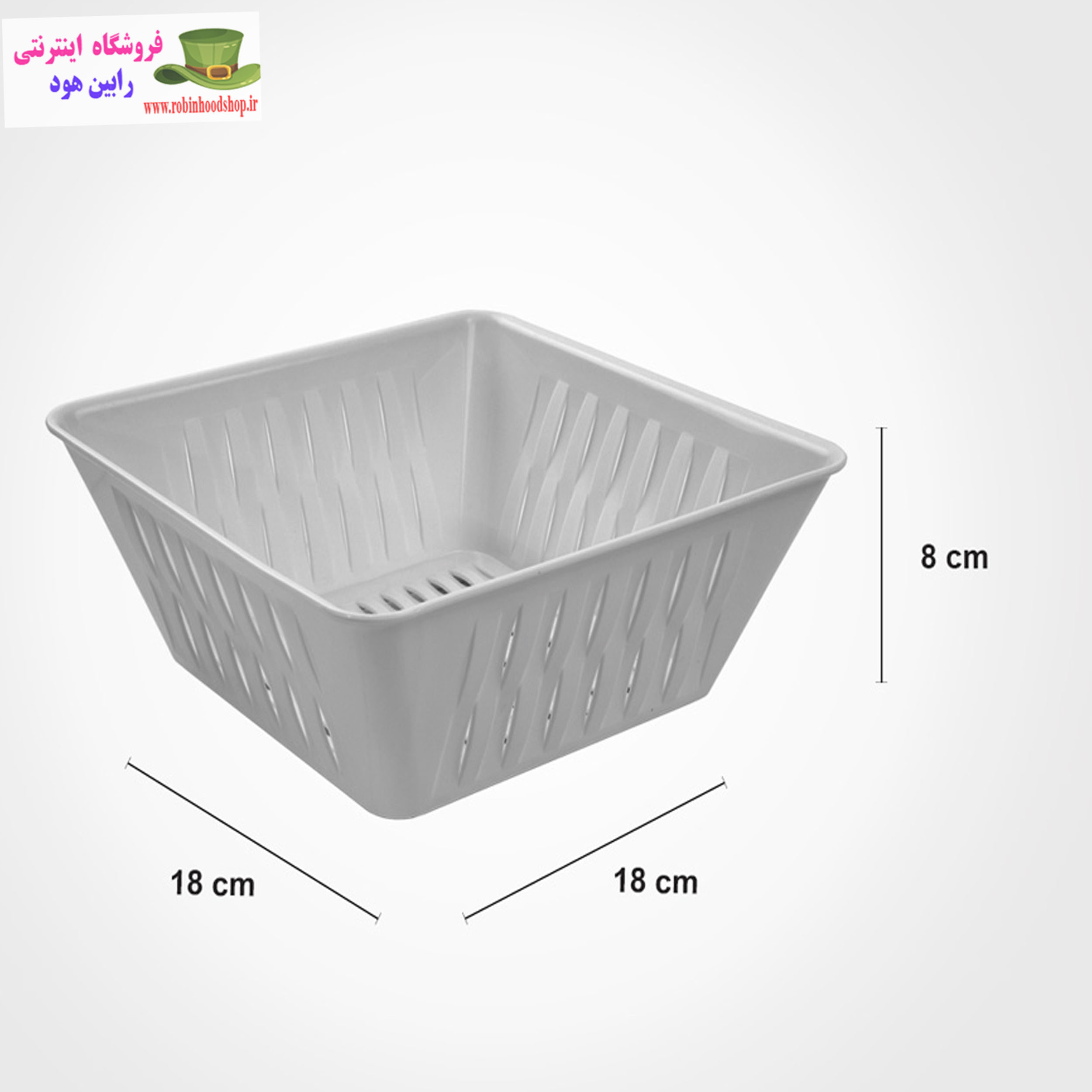 سبد چهارگوش طرح بامبو کوچک - Image 2