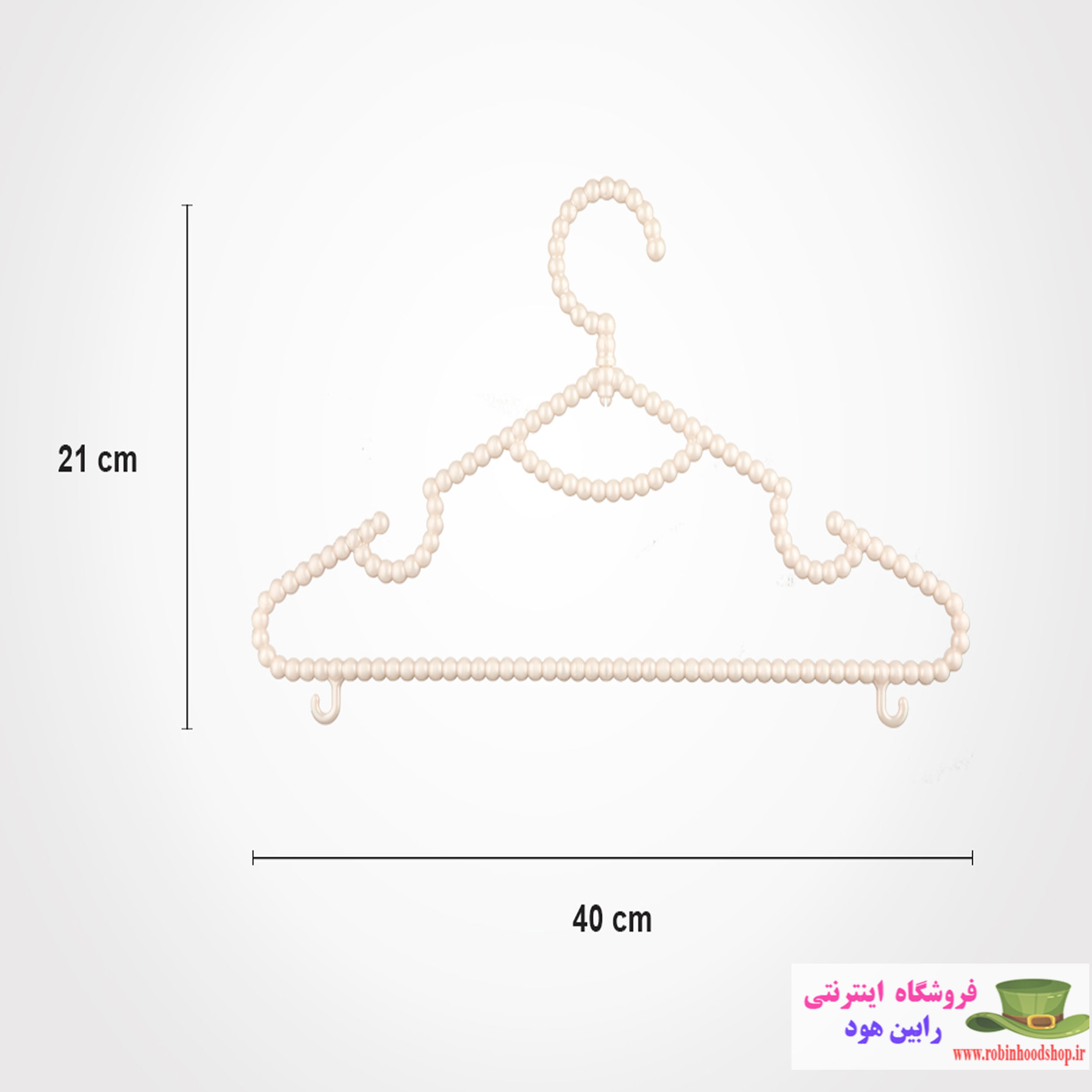 رخت آویز مروارید 4 عددی - Image 2