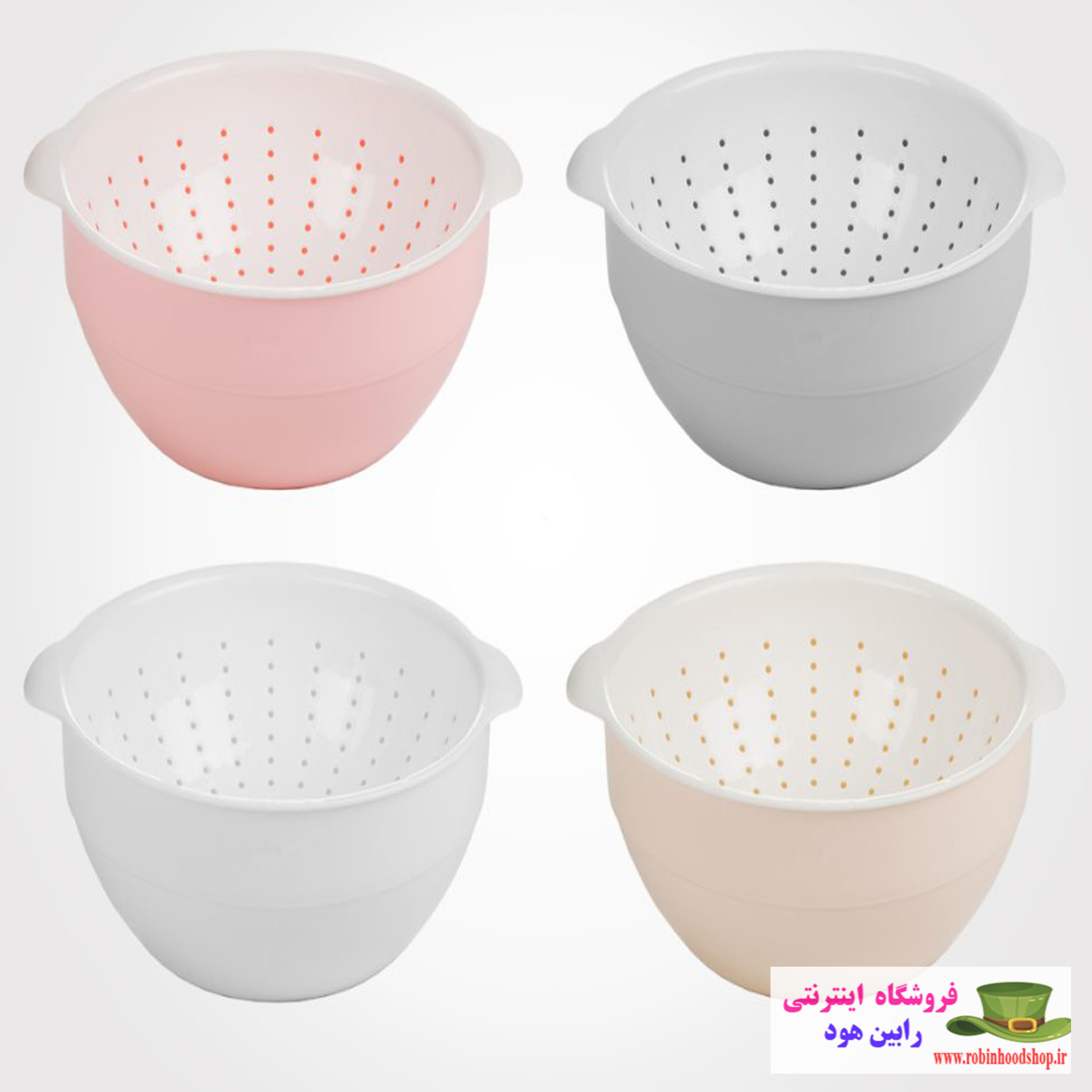 ست کاسه و آبکش گرد سایز 1 - Image 2