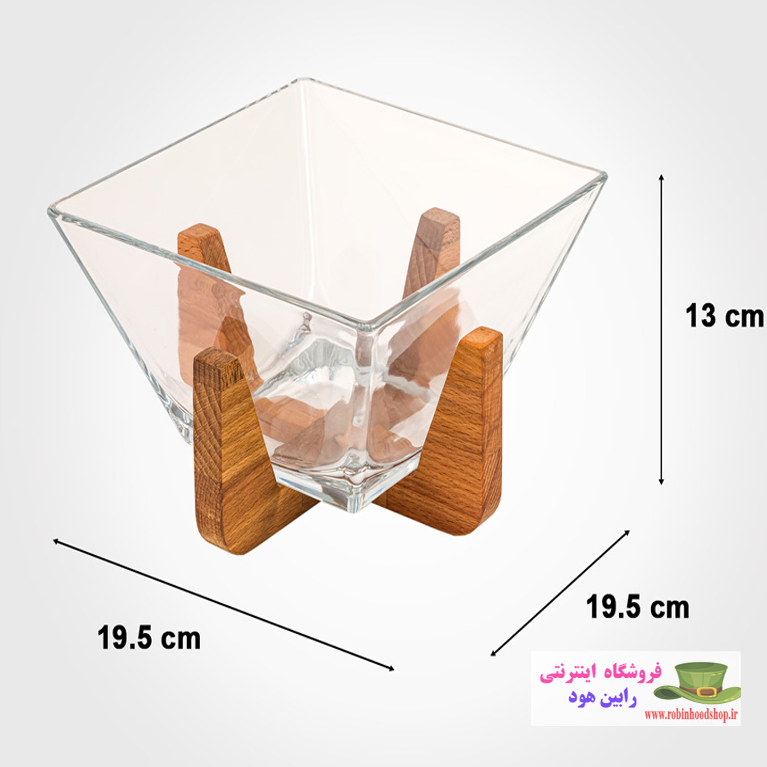 آجیل خوری پایه چوبی - Image 2