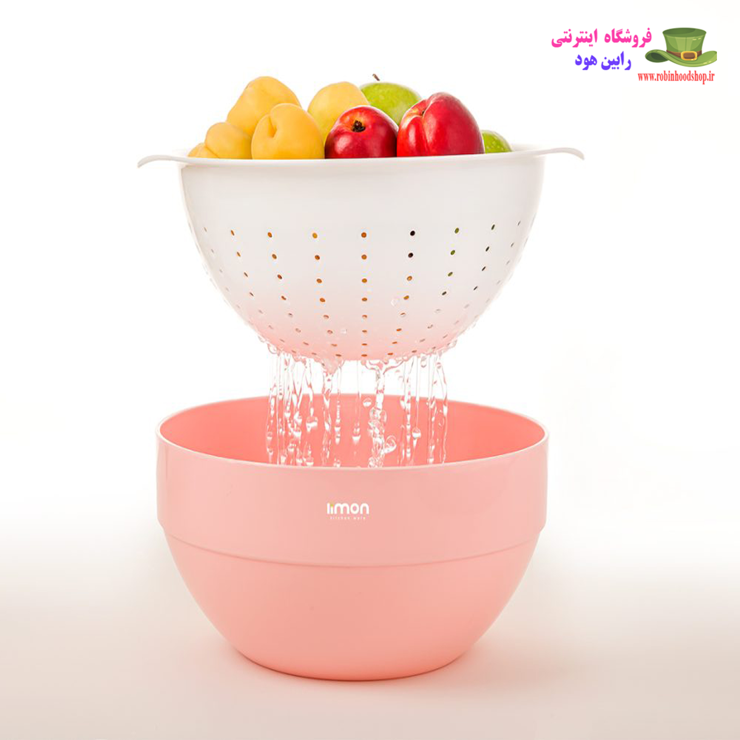 ست کاسه و آبکش گرد - Image 11