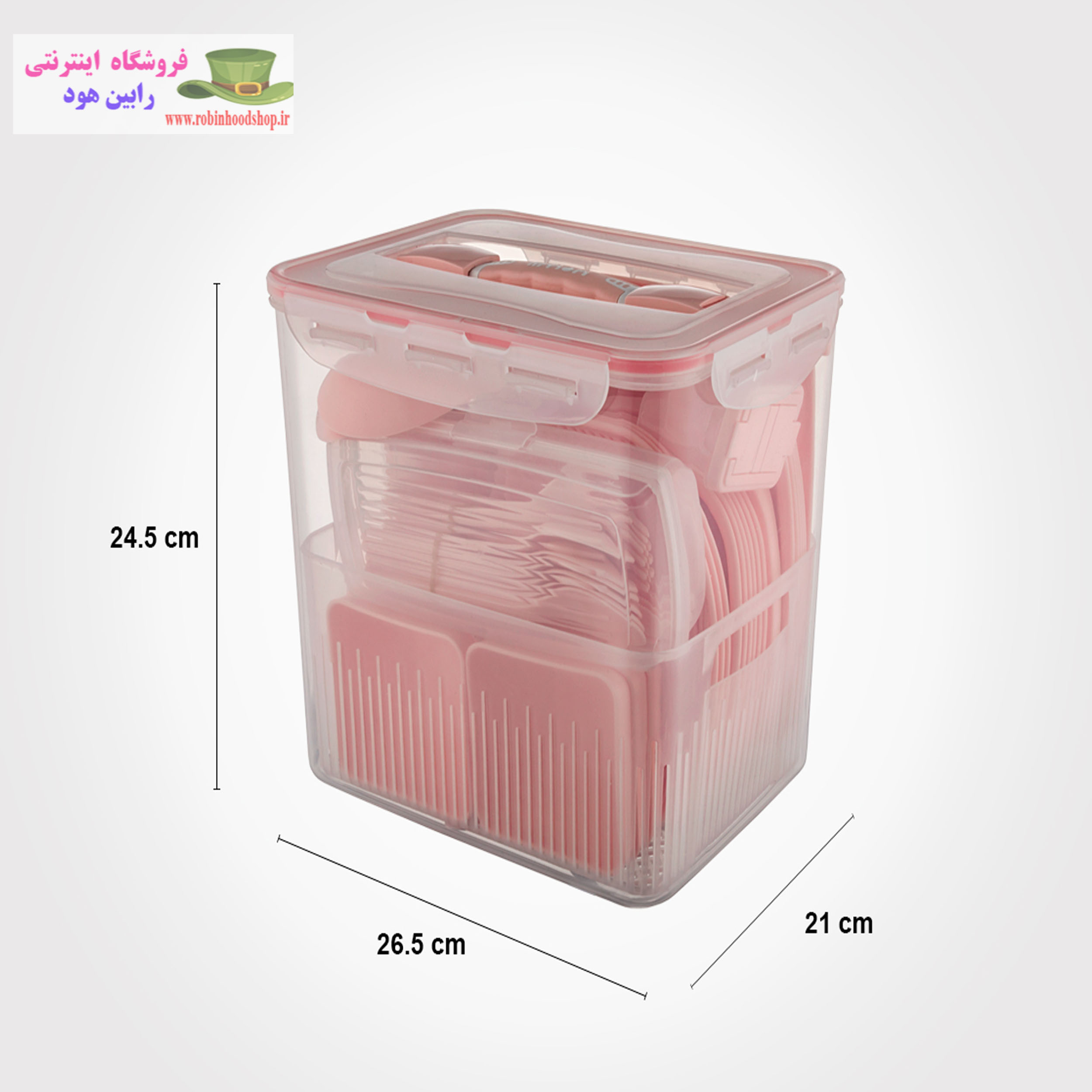 سرویس مسافرتی 60 پارچه 6 نفره - Image 4