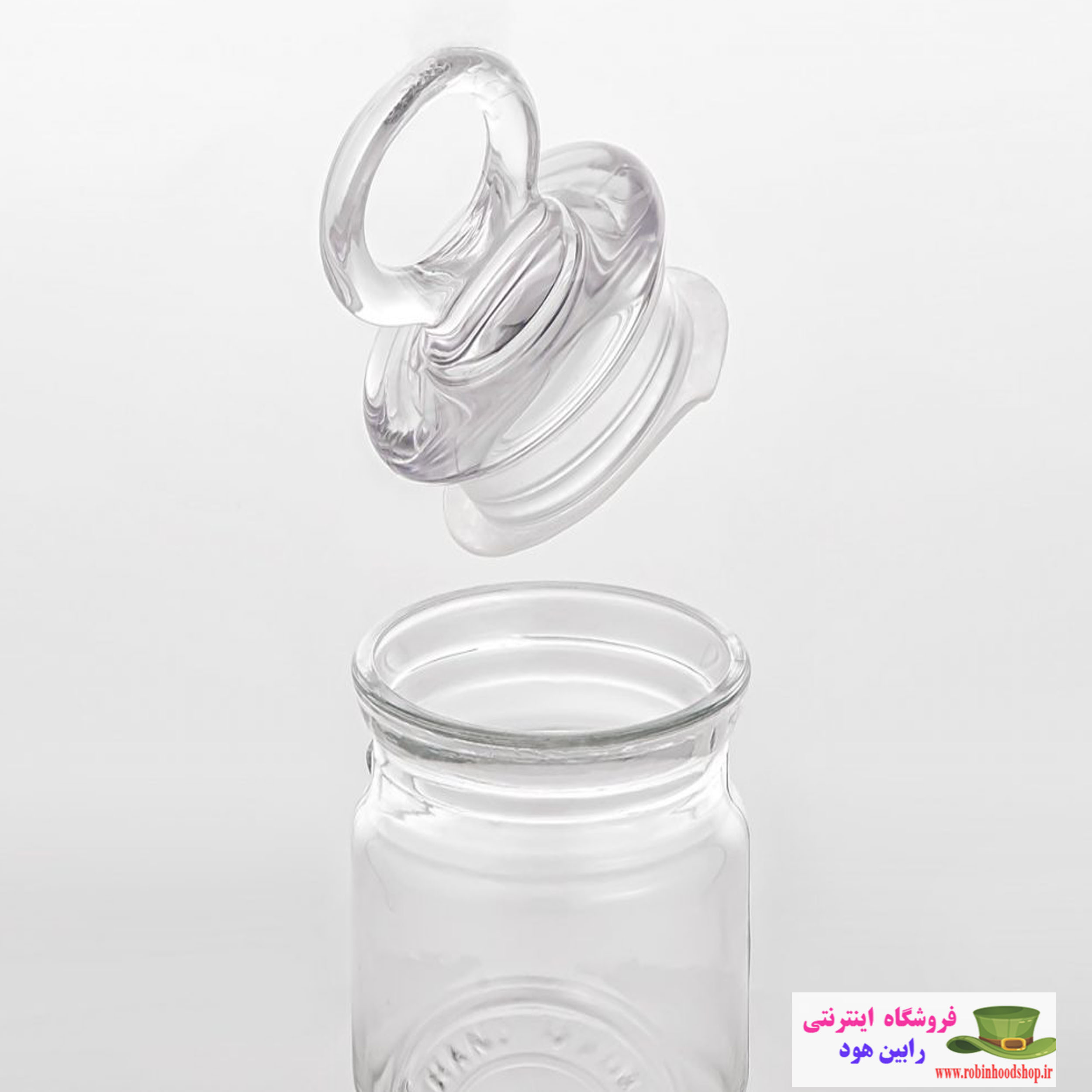 جا ادویه شیشه ای روستیک - Image 2