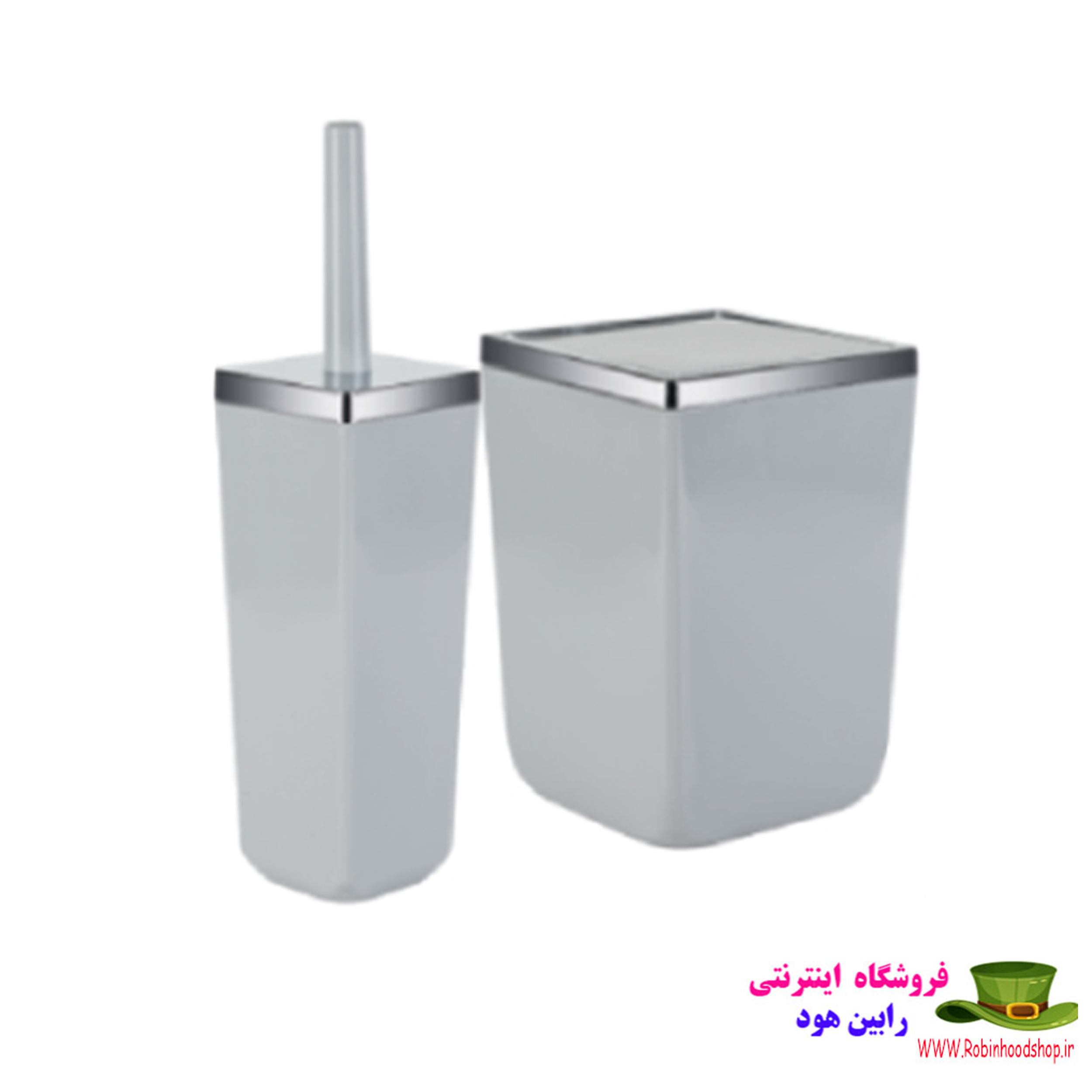 سطل و فرچه فایتون کروم