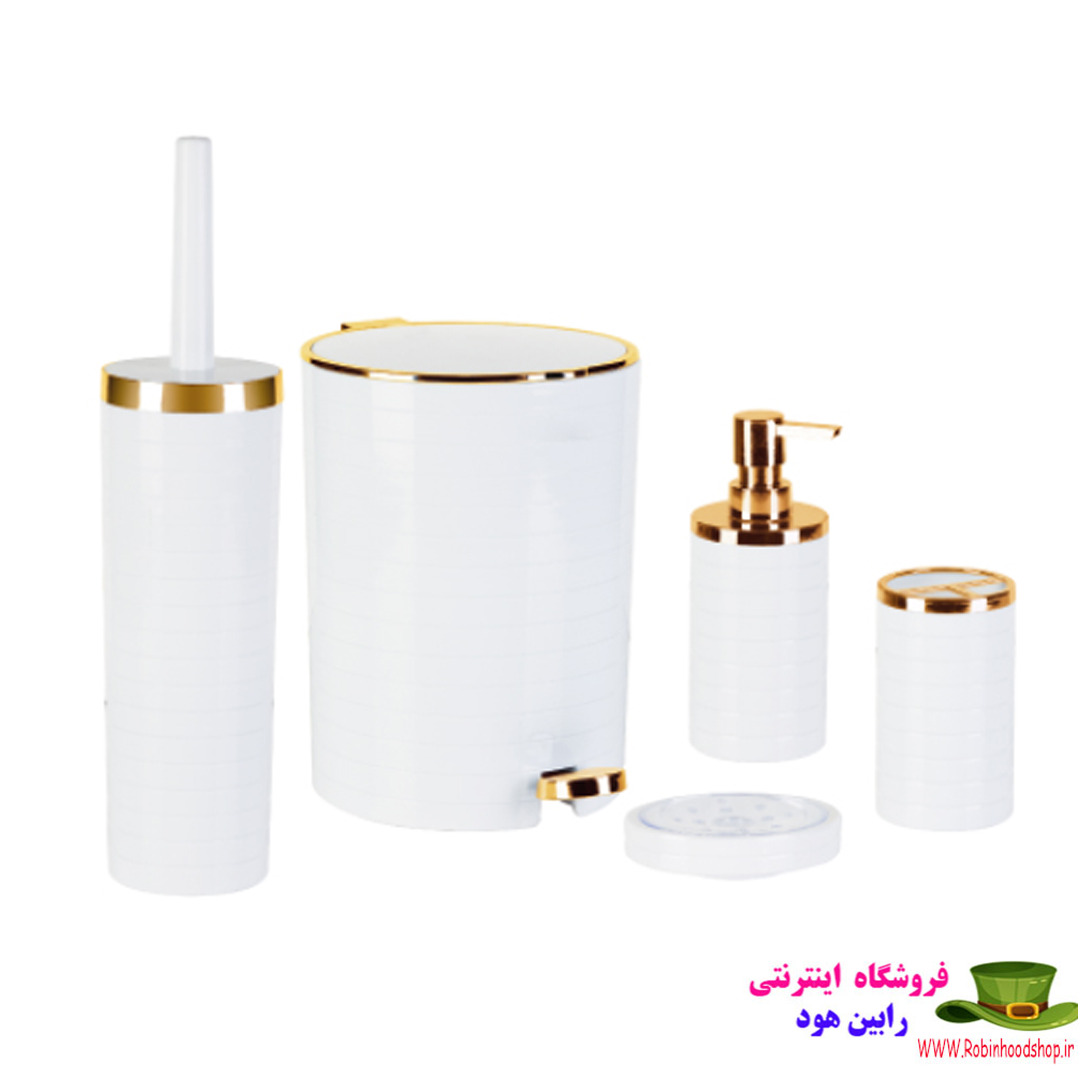 سطل و فرچه پالاس طلایی