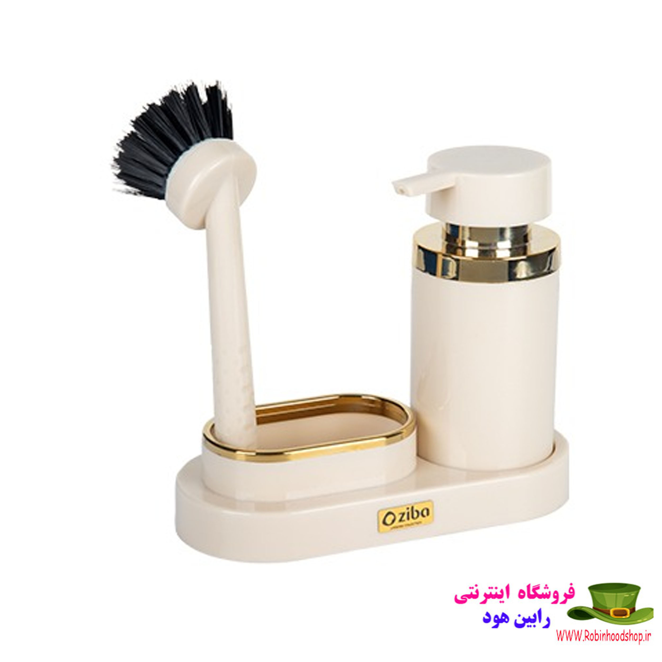 غلیظ پاش پم پاک طلایی