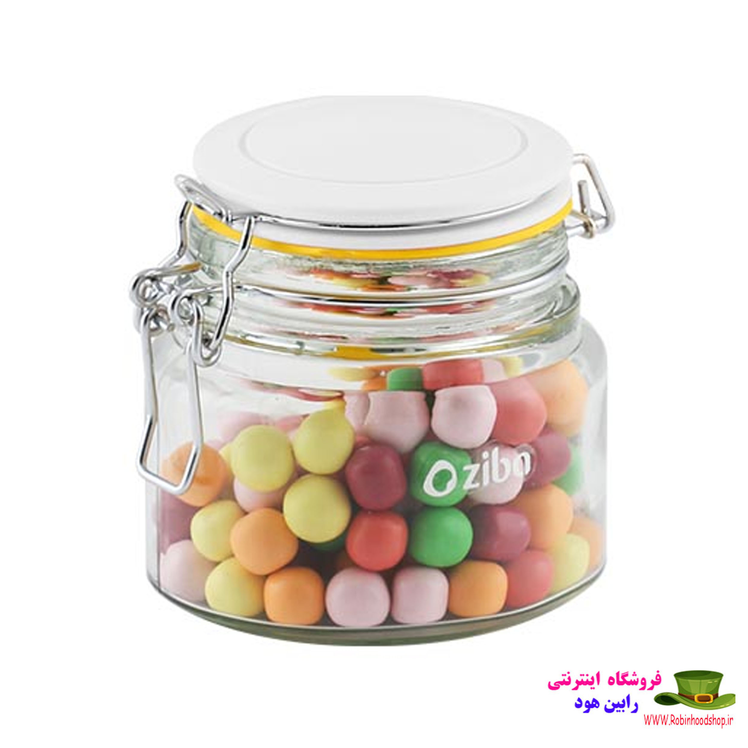 بانکه بیضی چفتی رنگین کمان