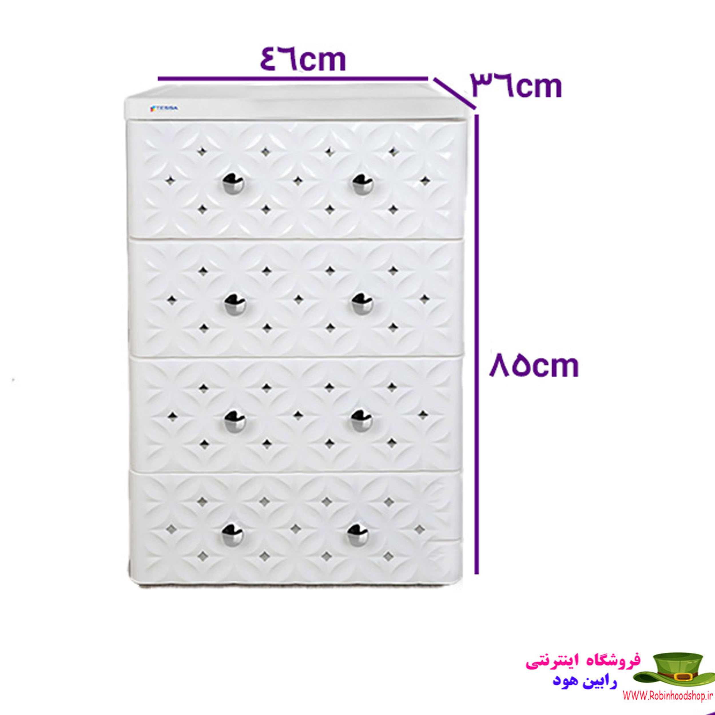 فایل ۴ طبقه XL طرح نگین دار اسکای تسا