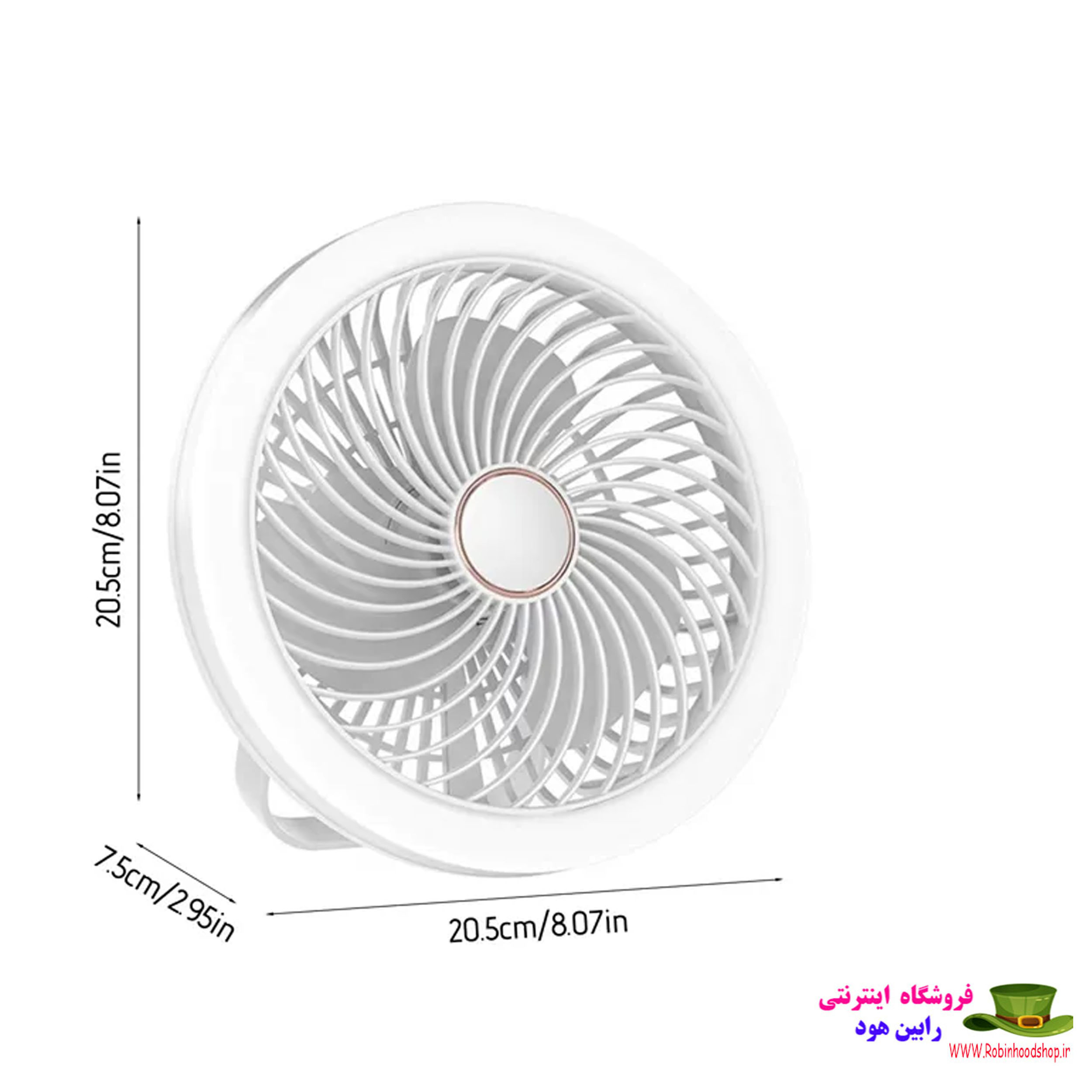 پنکه چراغ دار 230