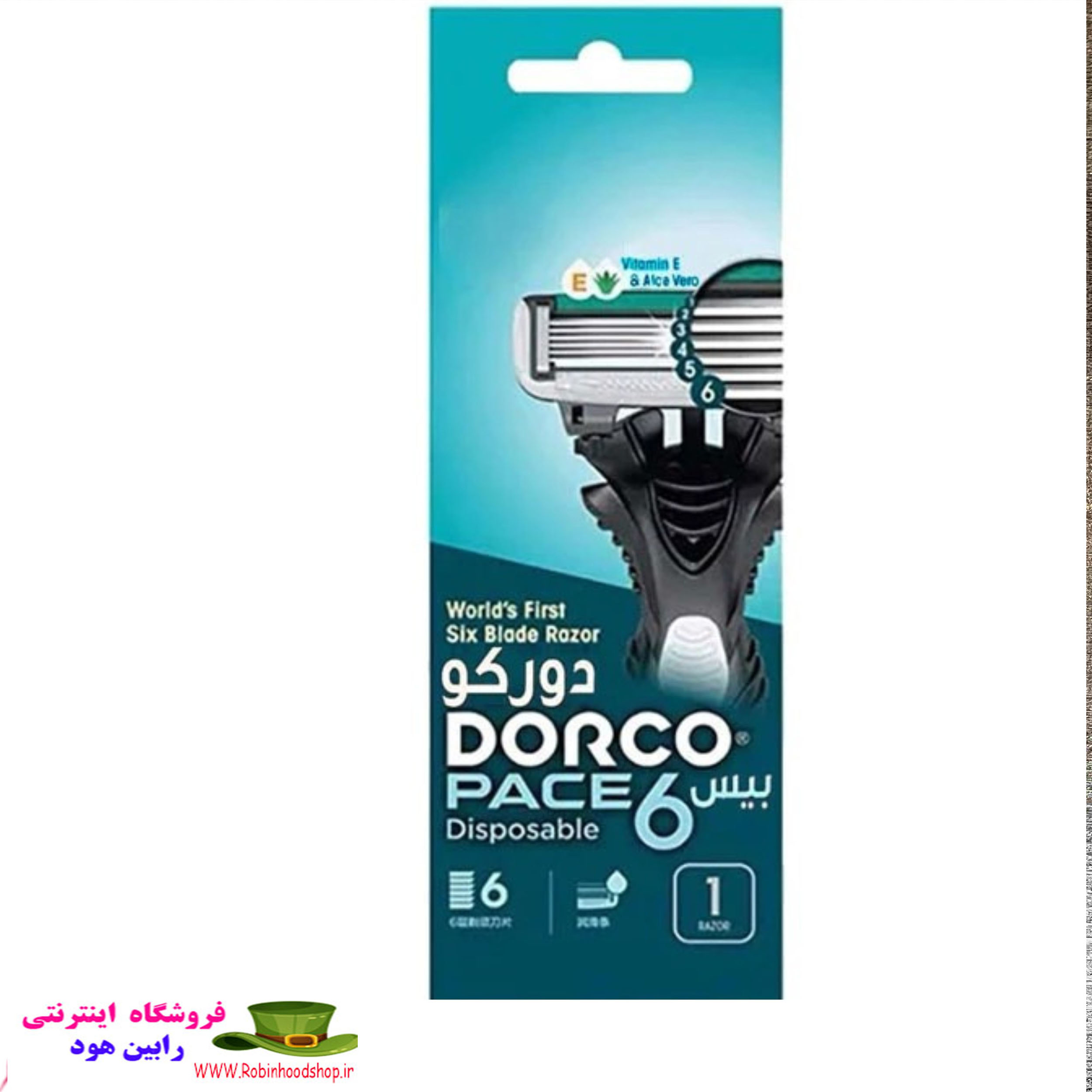 خودتراش دورکو مدل Pace 6 بسته ۱ عددی