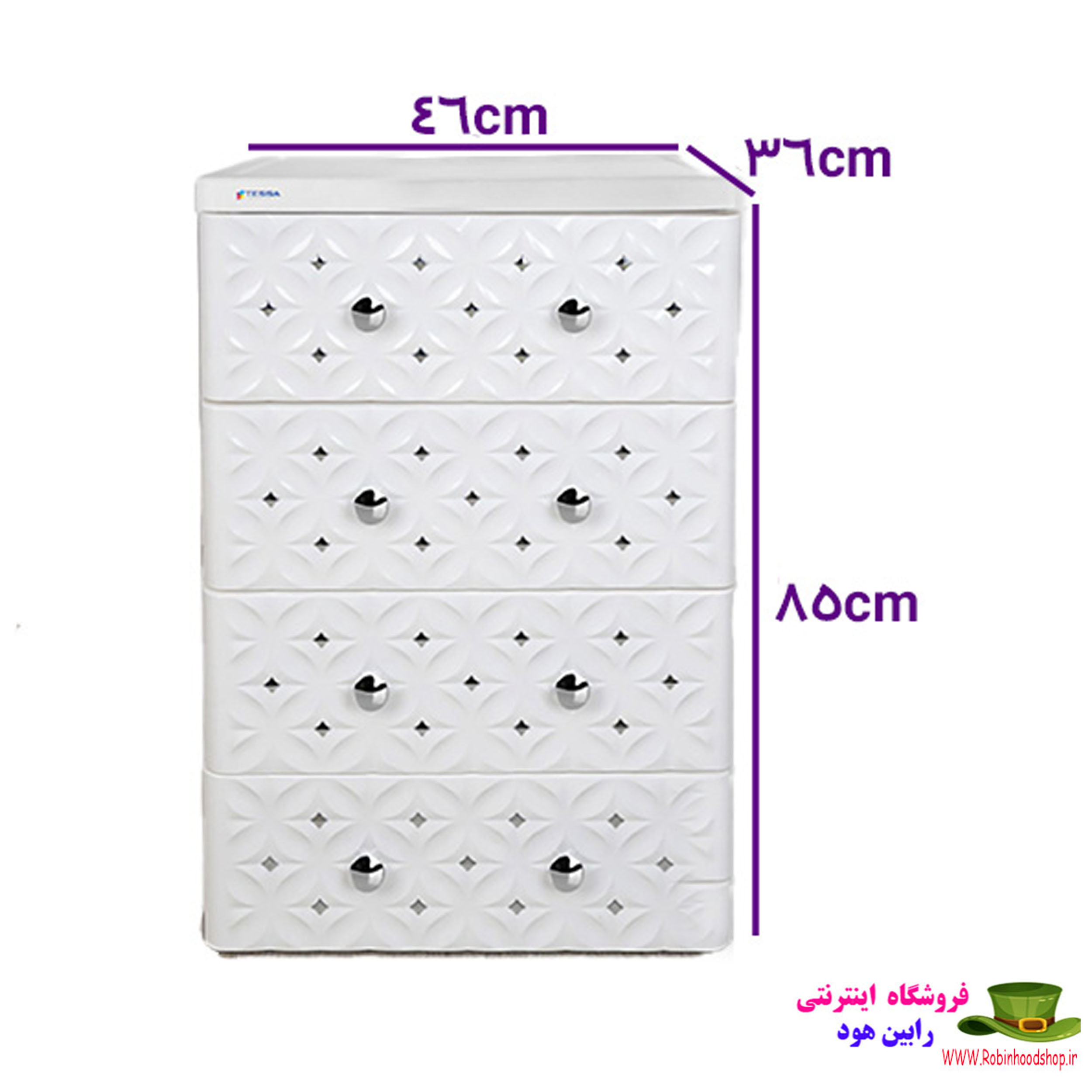 فایل ۴ طبقه XL طرح نگین دار اسکای تسا - Image 2