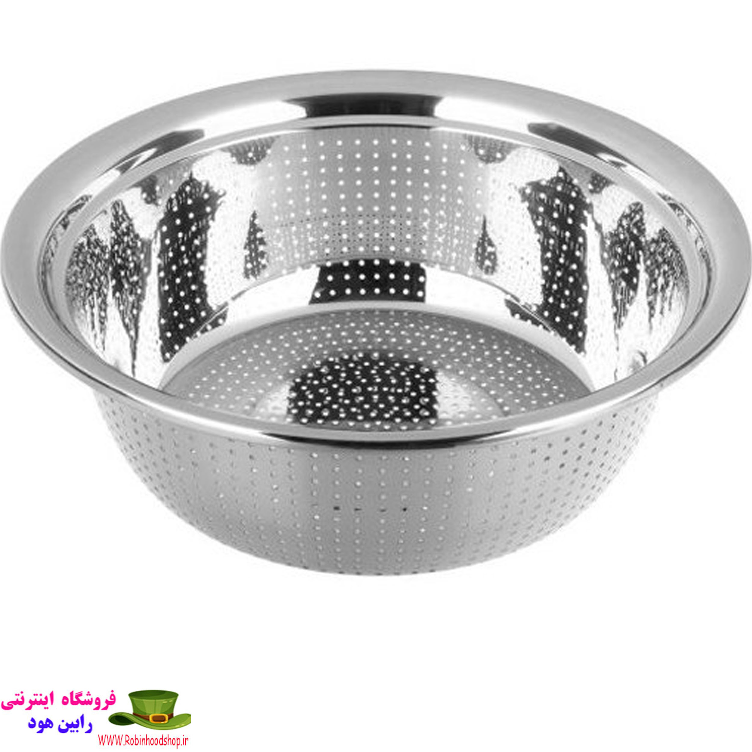 آبکش استیل بدون دسته یونیک سایز 32